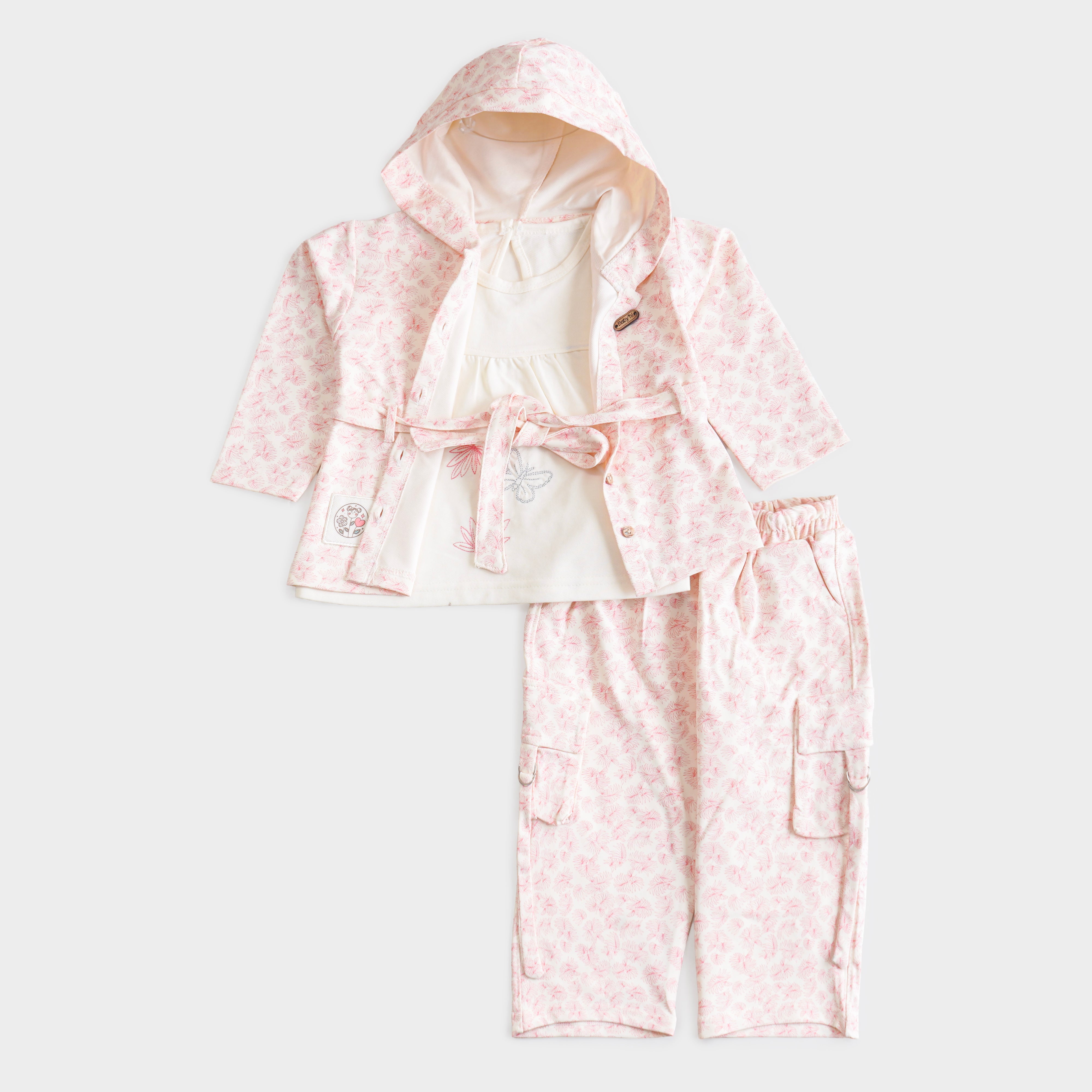 Girls 3 Pcs Suit