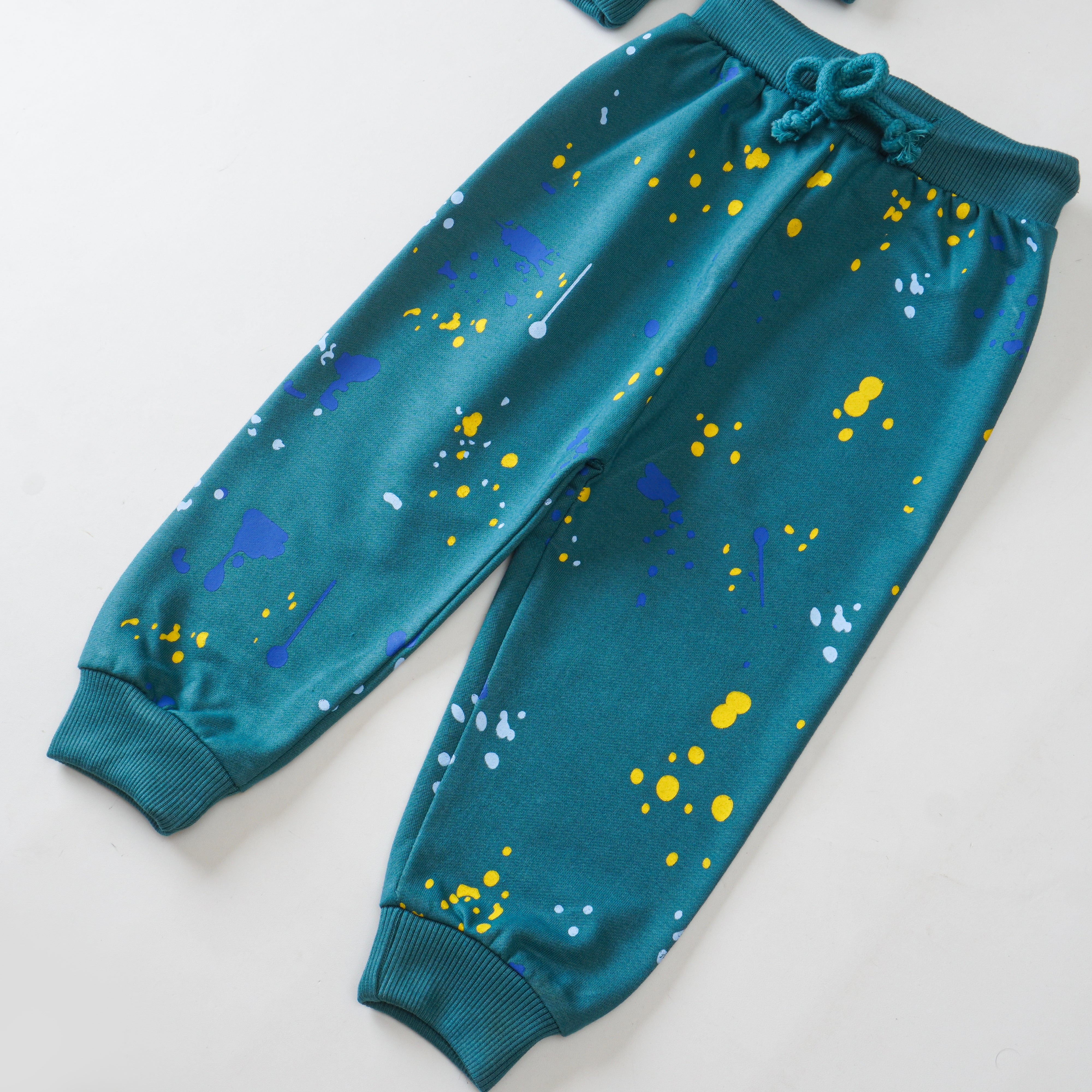 Boys Terry Printed Full Sleeve Suit