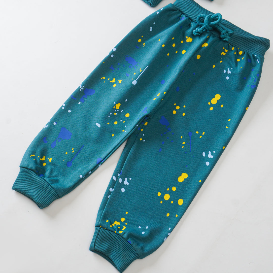 Boys Terry Printed Full Sleeve Suit