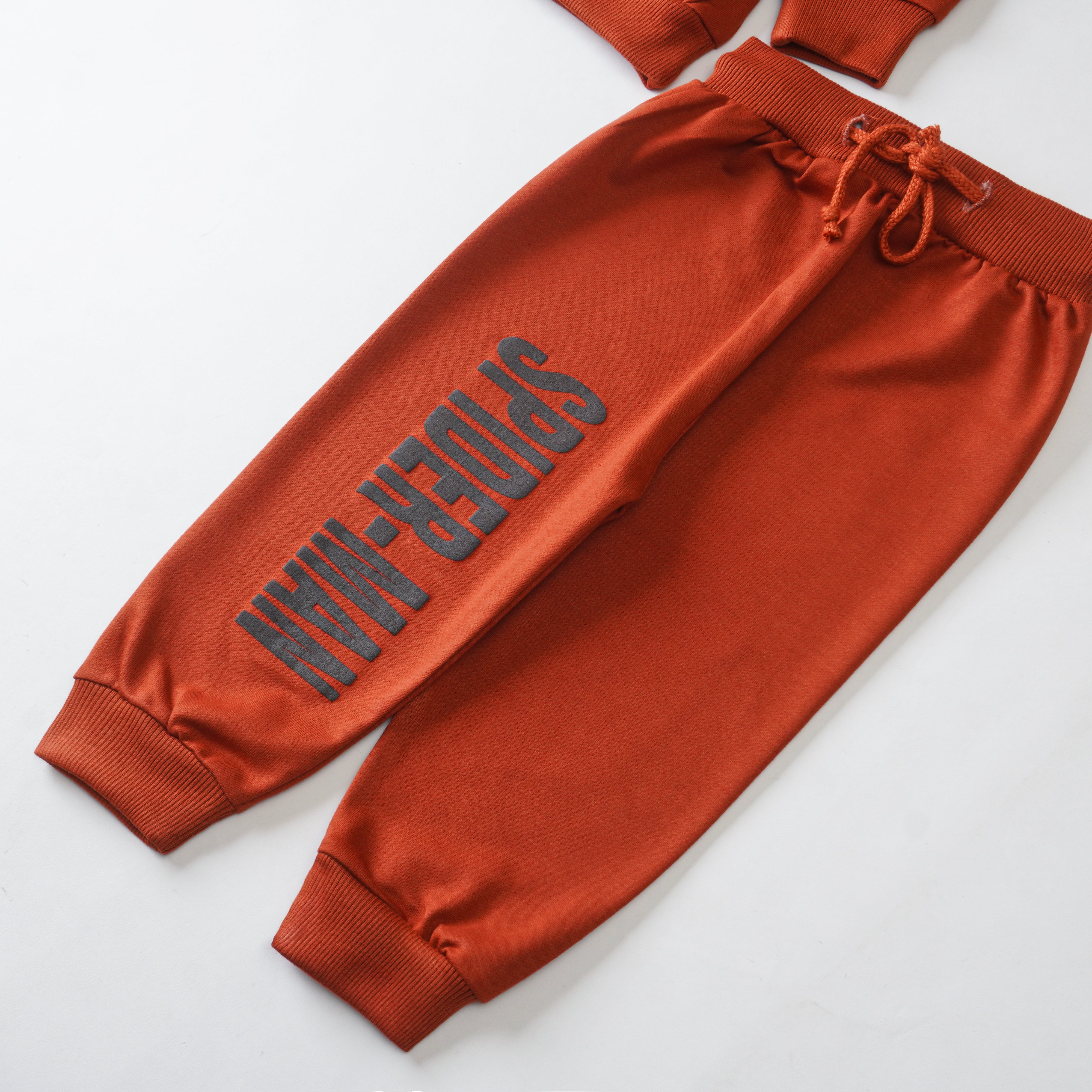 Boys Terry Printed Full Sleeve Suit