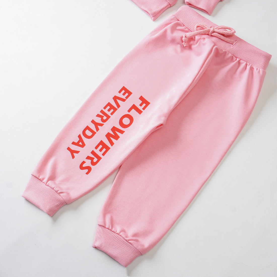 Girls Terry Printed Full Sleeve Suit