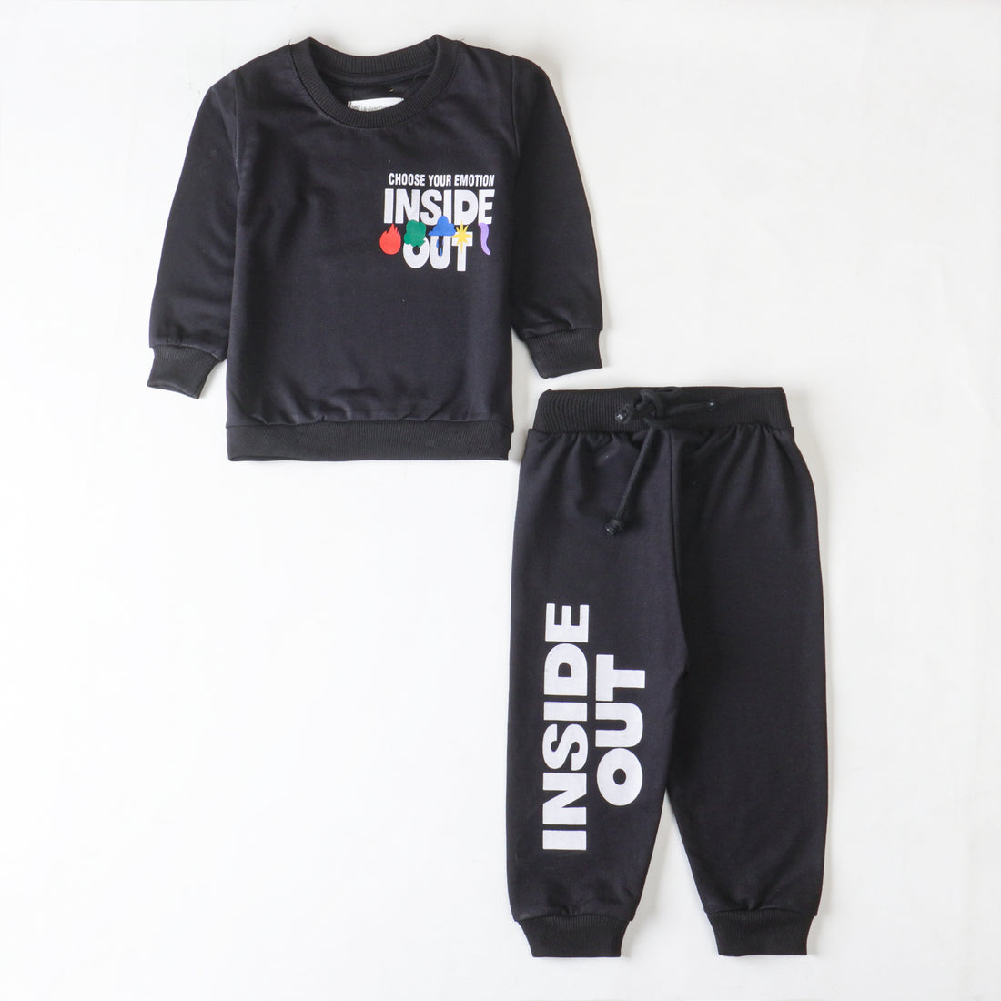 Boys Terry Printed Full Sleeve Suit