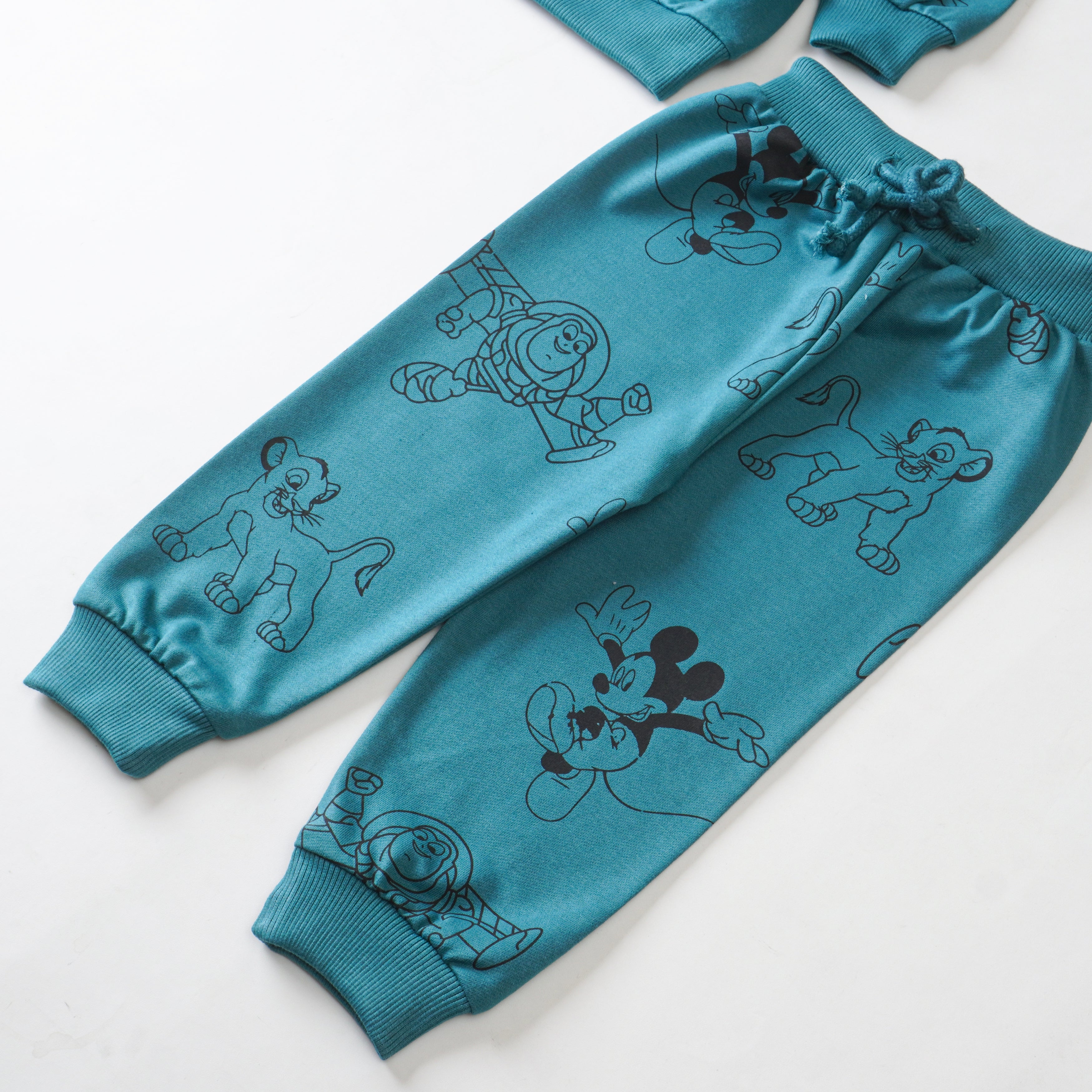 Boys Terry Printed Full Sleeve Suit