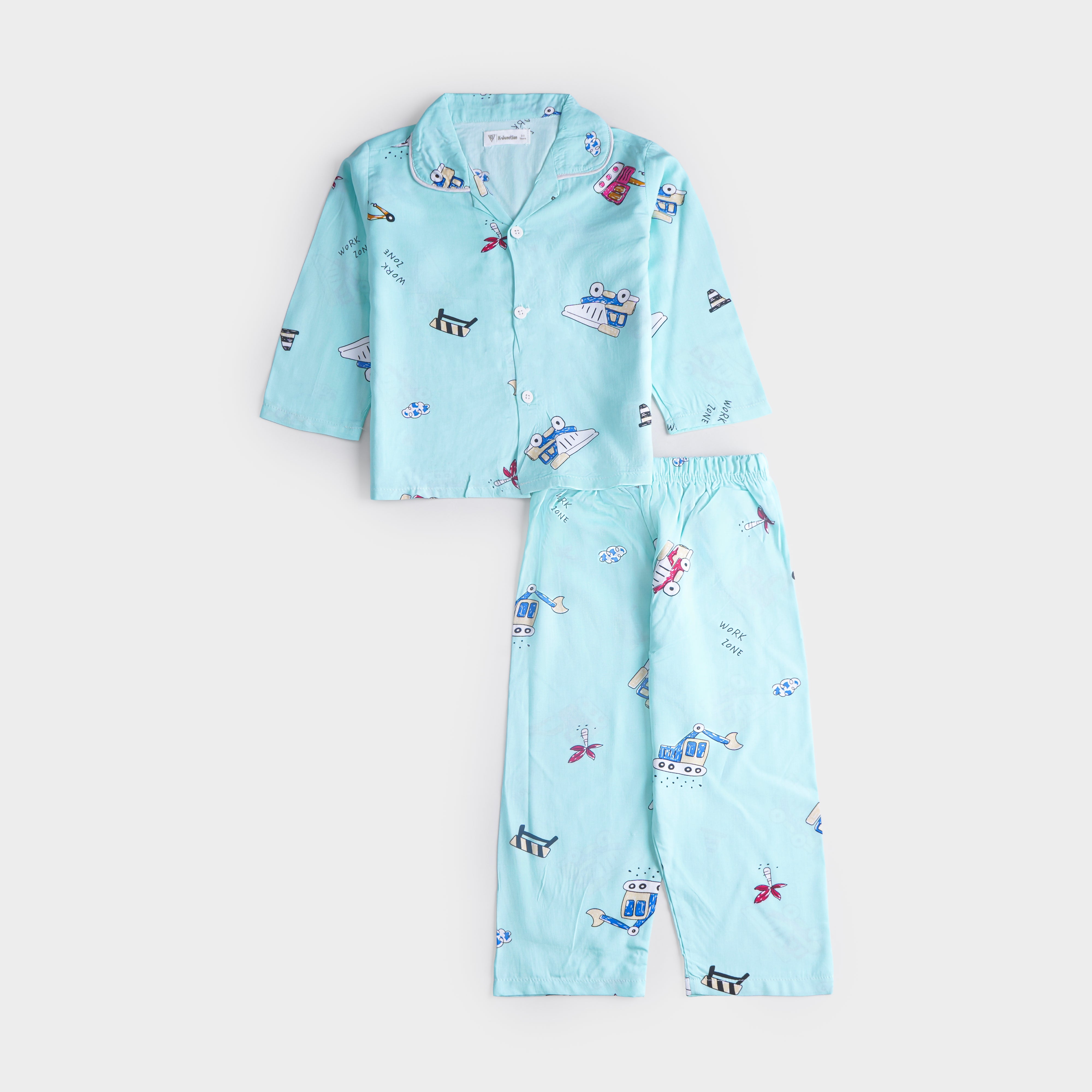 Boys Viscous Night Suit Full Sleeves
