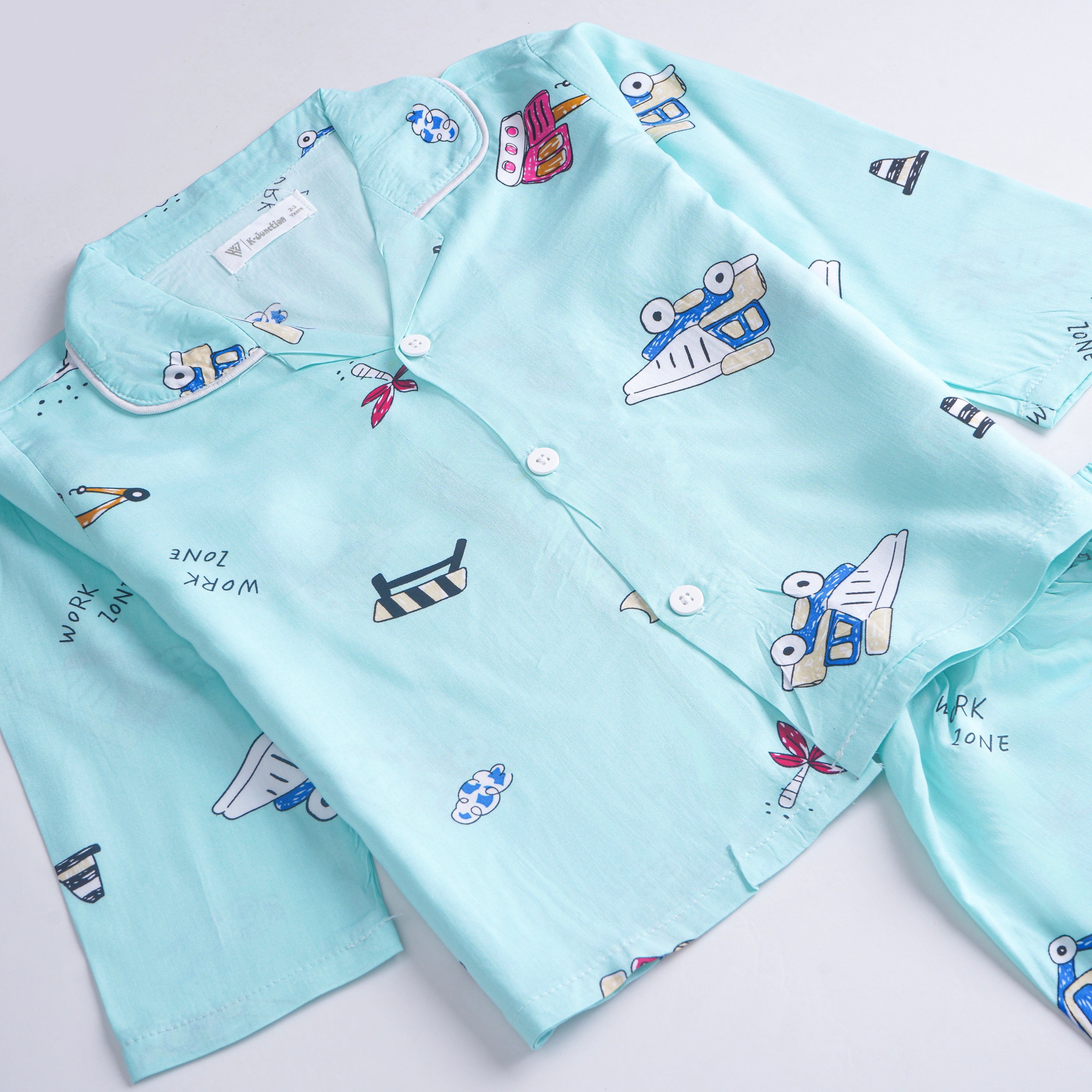 Boys Viscous Night Suit Full Sleeves