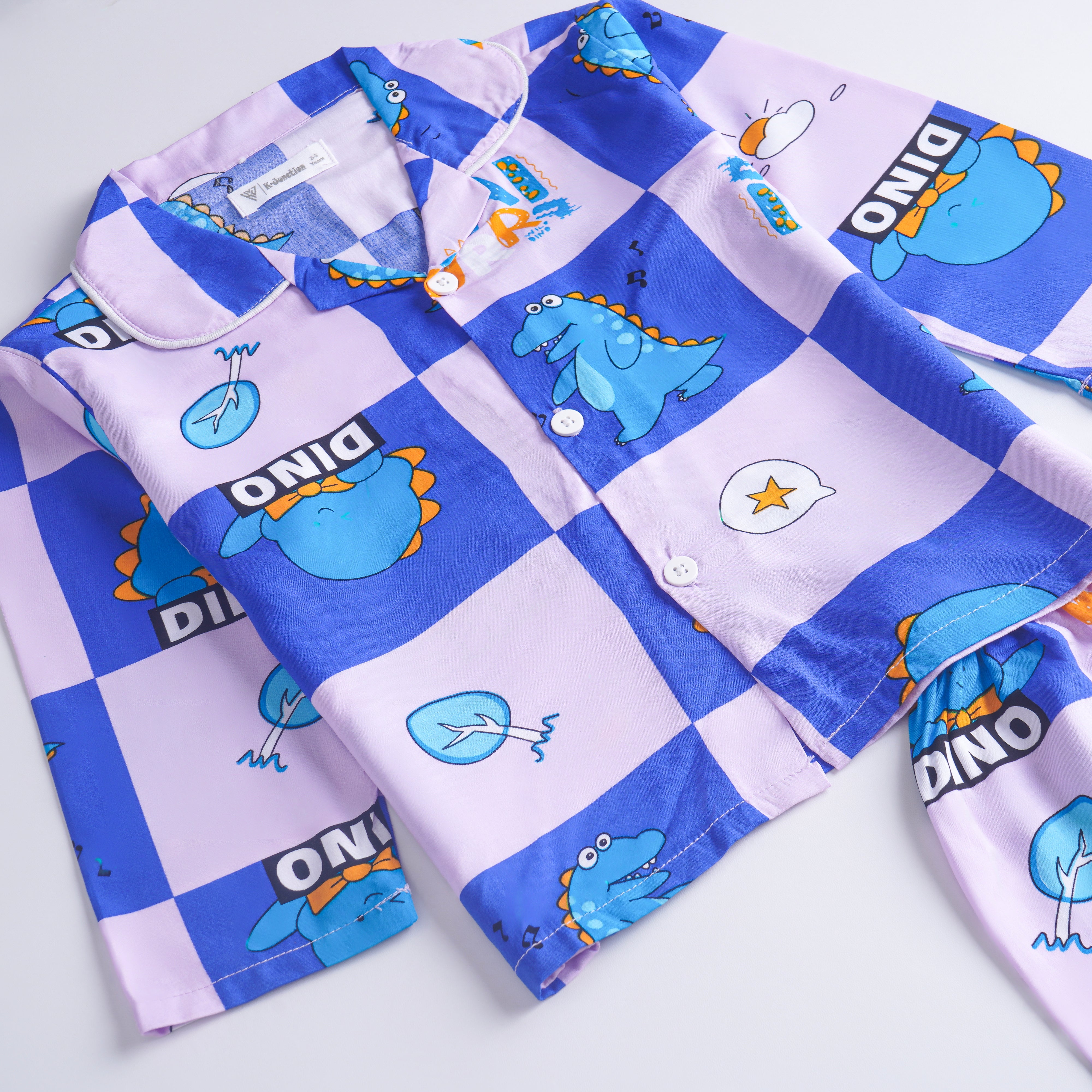 Boys Viscous Night Suit Full Sleeves