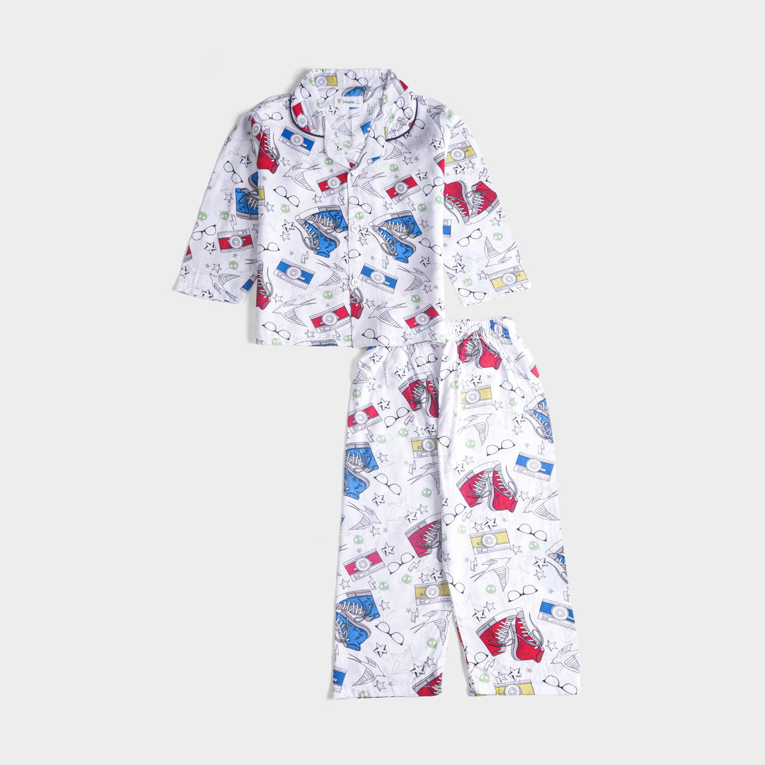 Boys Viscous Night Suit Full Sleeves