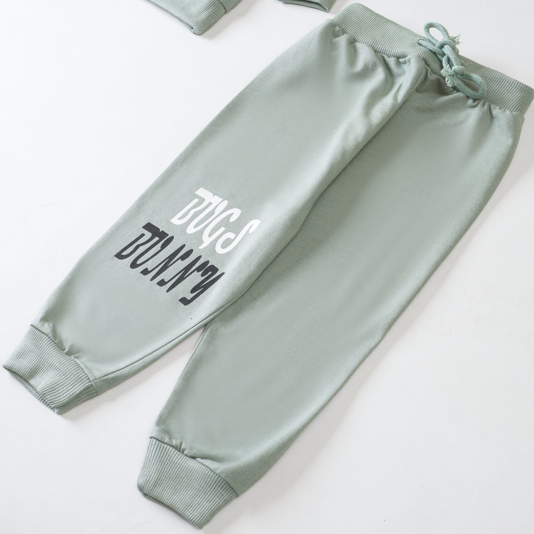 Girls Terry Printed Full Sleeve Suit