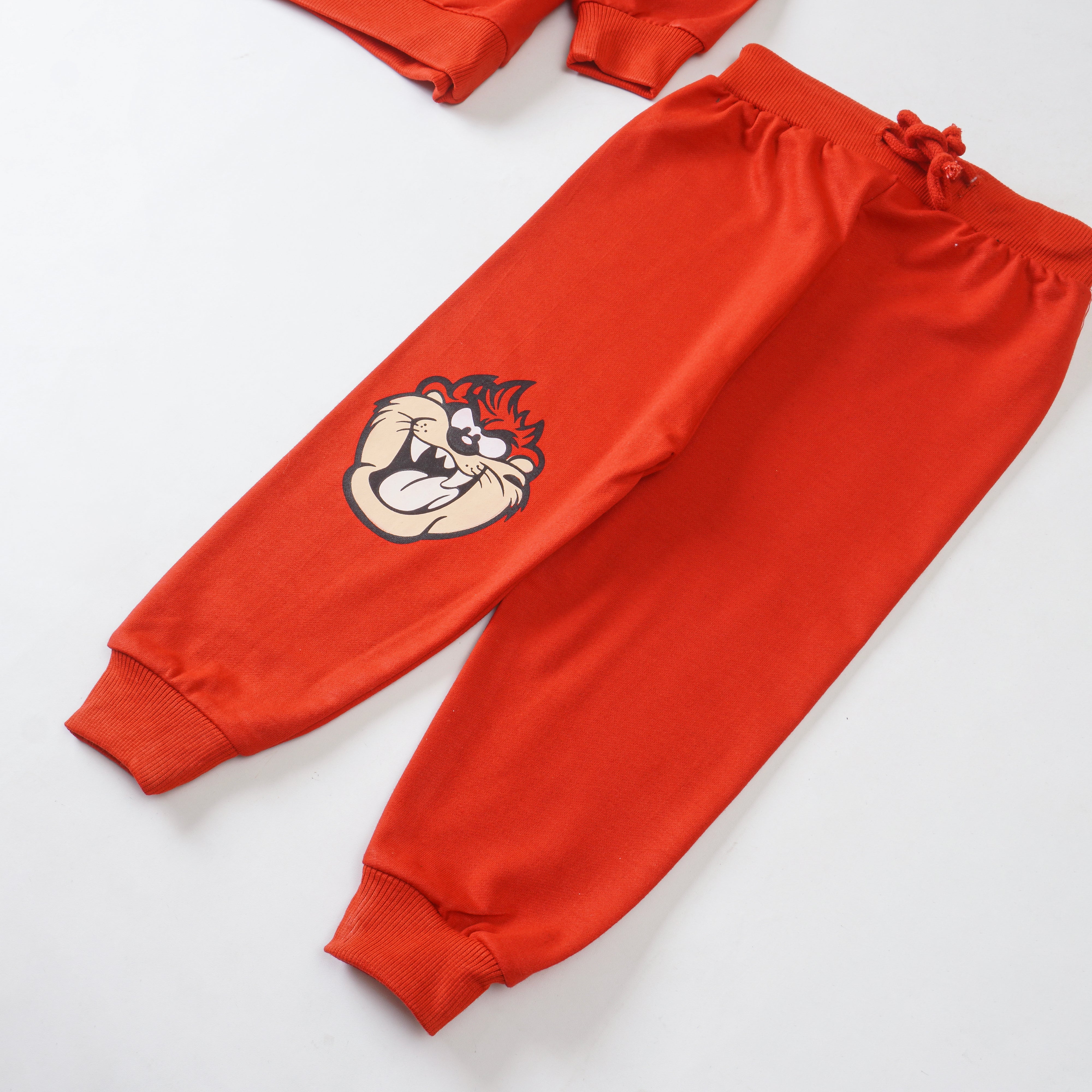 Boys Terry Printed Full Sleeve Suit