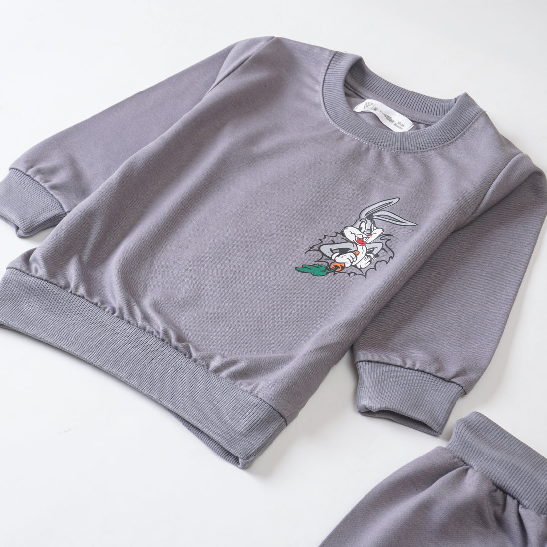 Boys Terry Printed Full Sleeve Suit