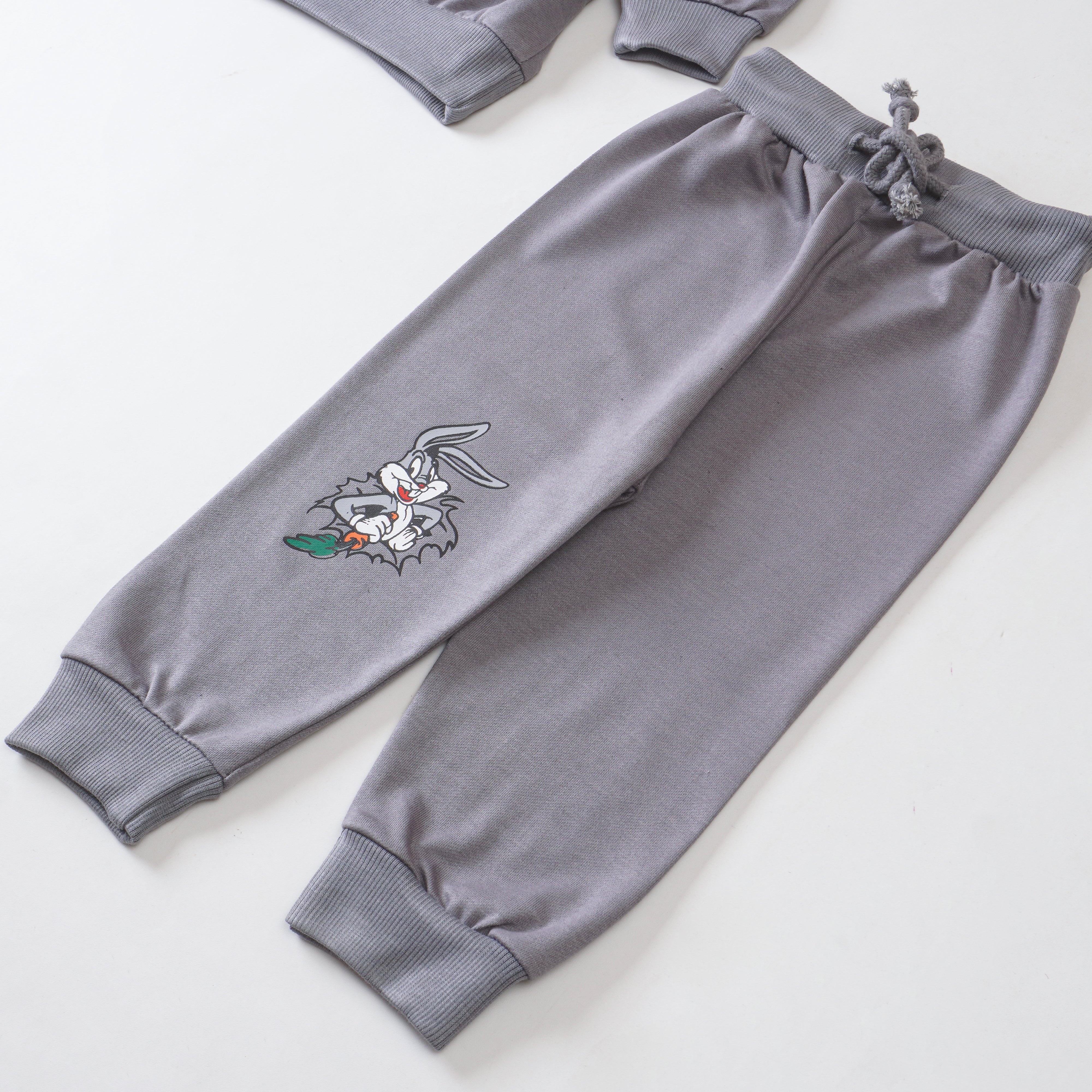Boys Terry Printed Full Sleeve Suit