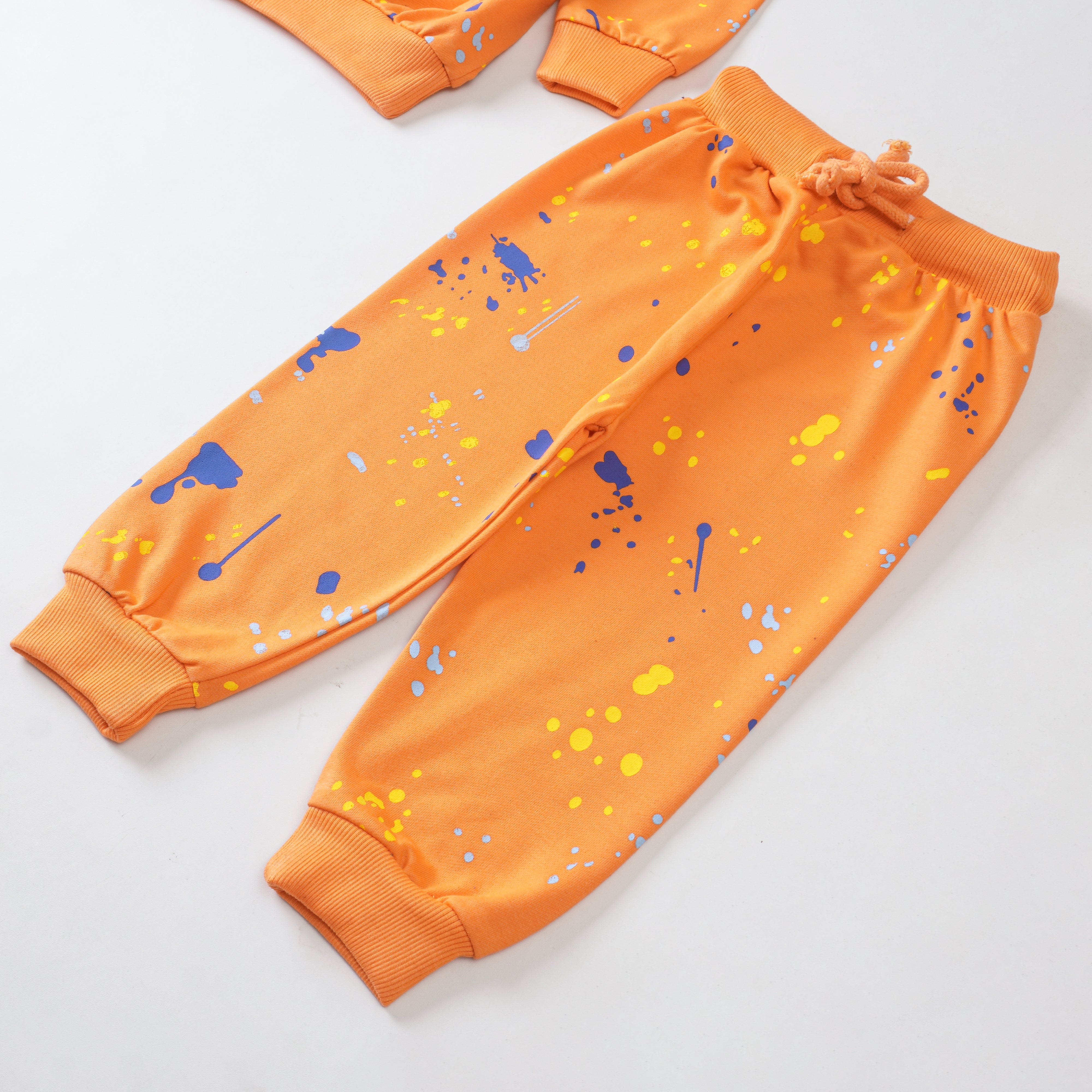 Boys Terry Printed Full Sleeve Suit