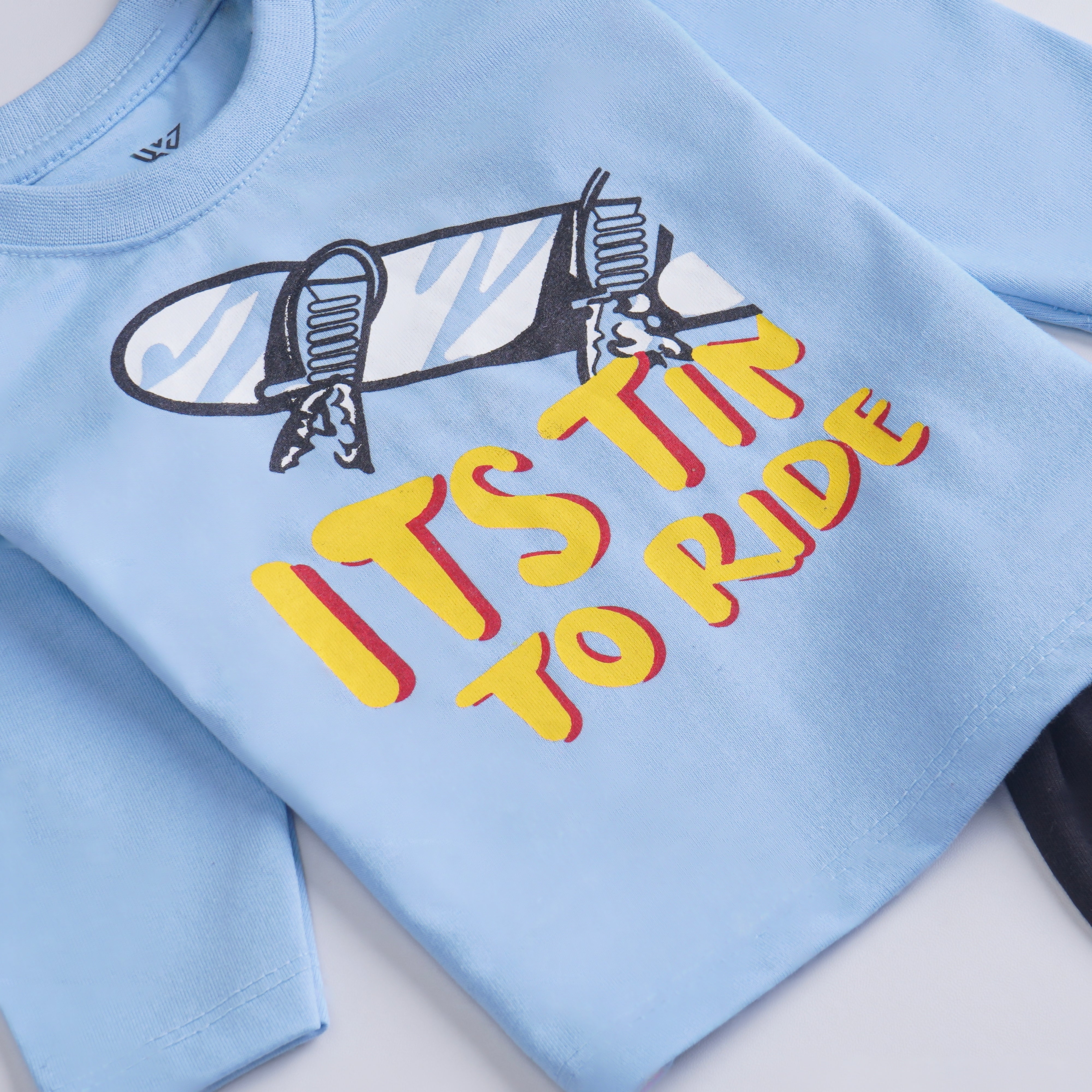 Infant Baba Printed Full Sleeve Suit (Its-Time)