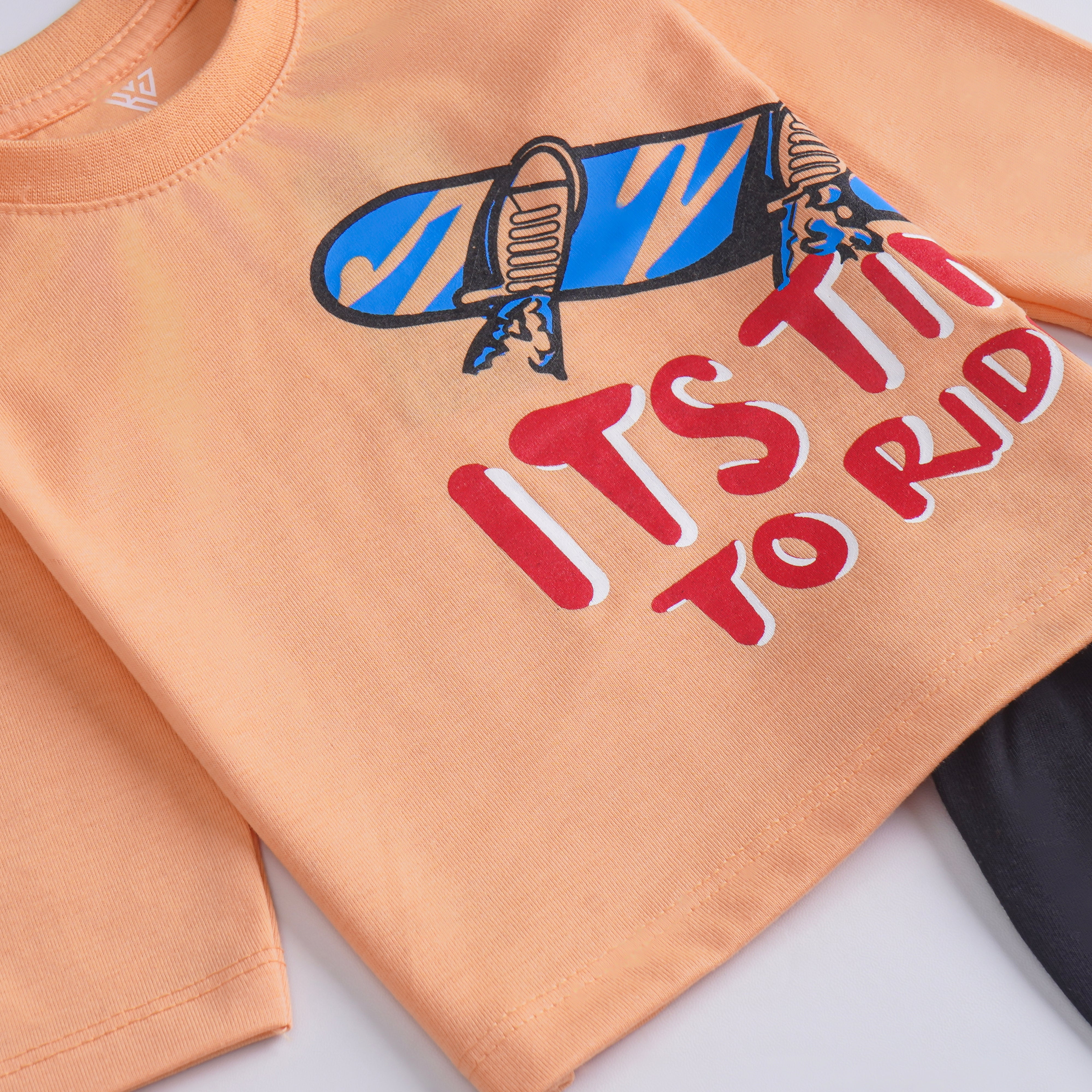 Infant Baba Printed Full Sleeve Suit (Its-Time)