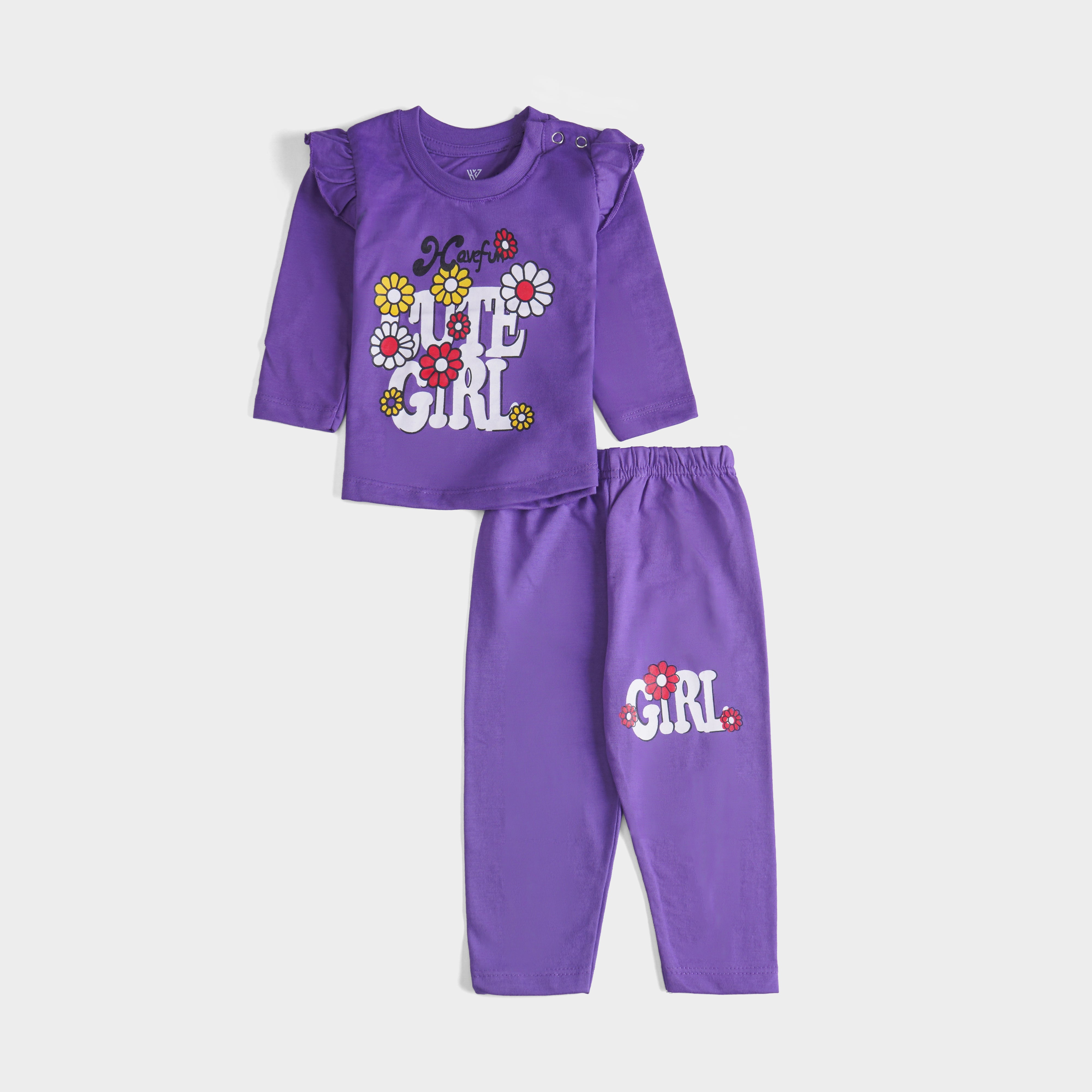 Infant Baby Printed Full Sleeve Suit (Have-Fun)