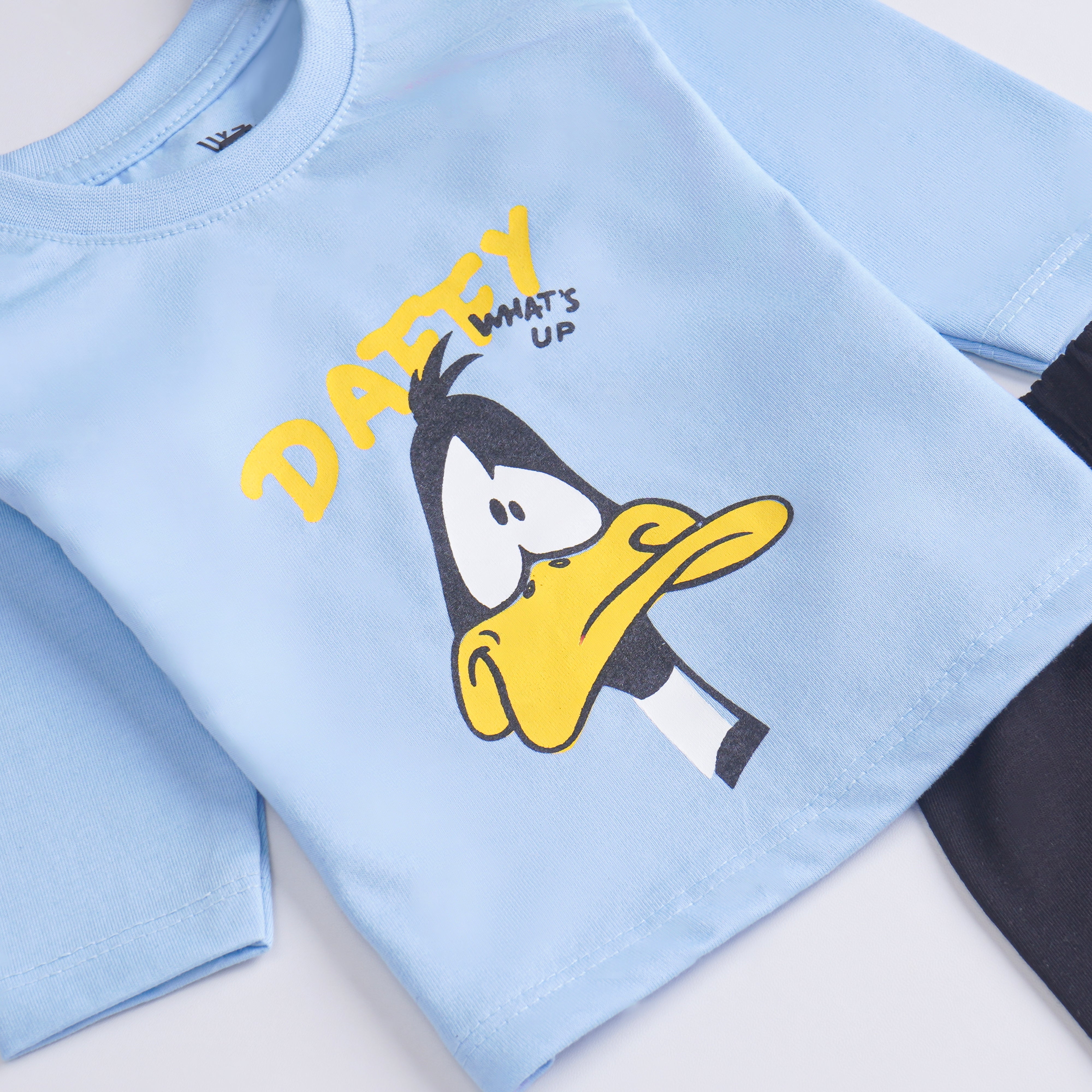 Infant Baba Printed Full Sleeve Suit (Daffy)
