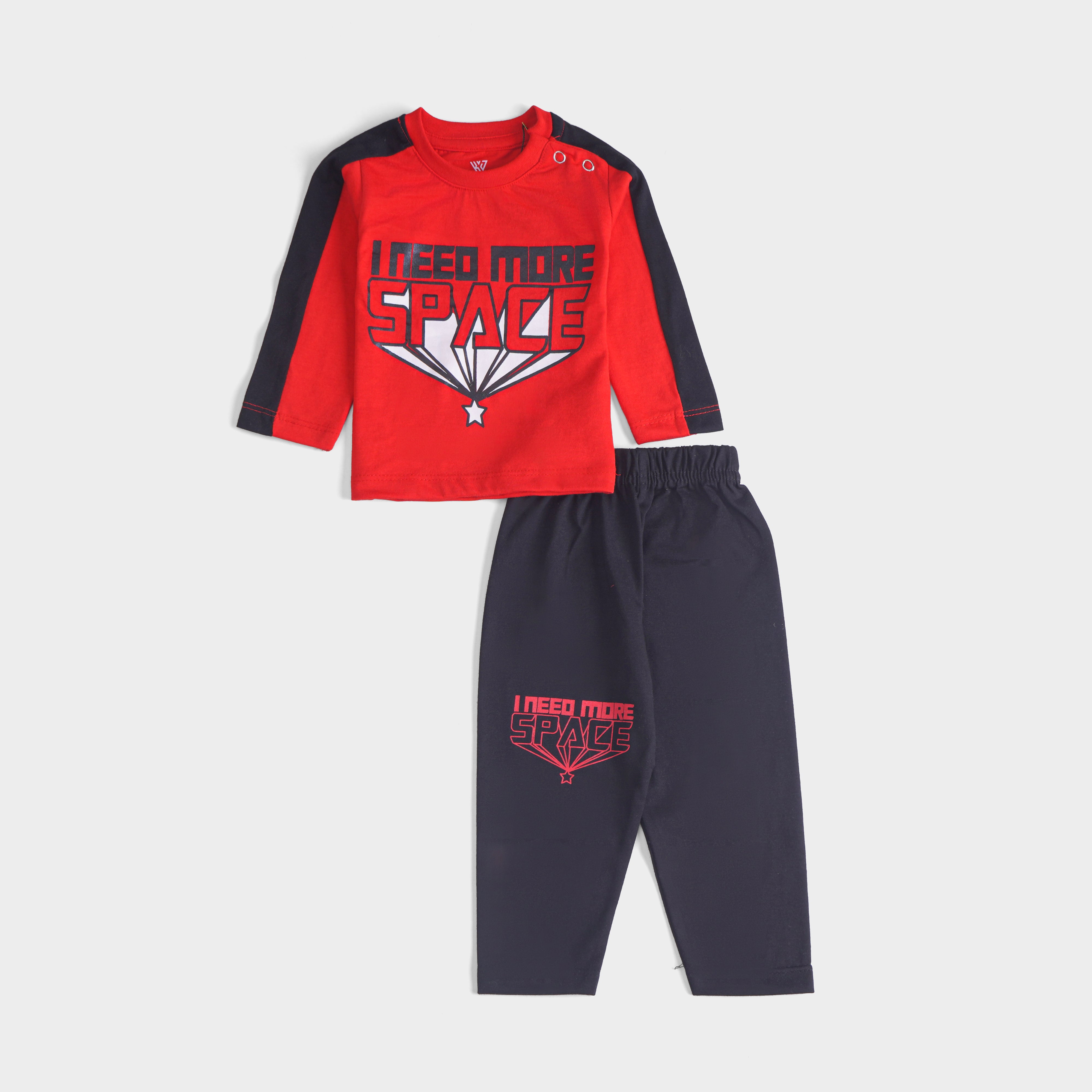 Boys Printed Full Sleeve Suit (I-Need-More)