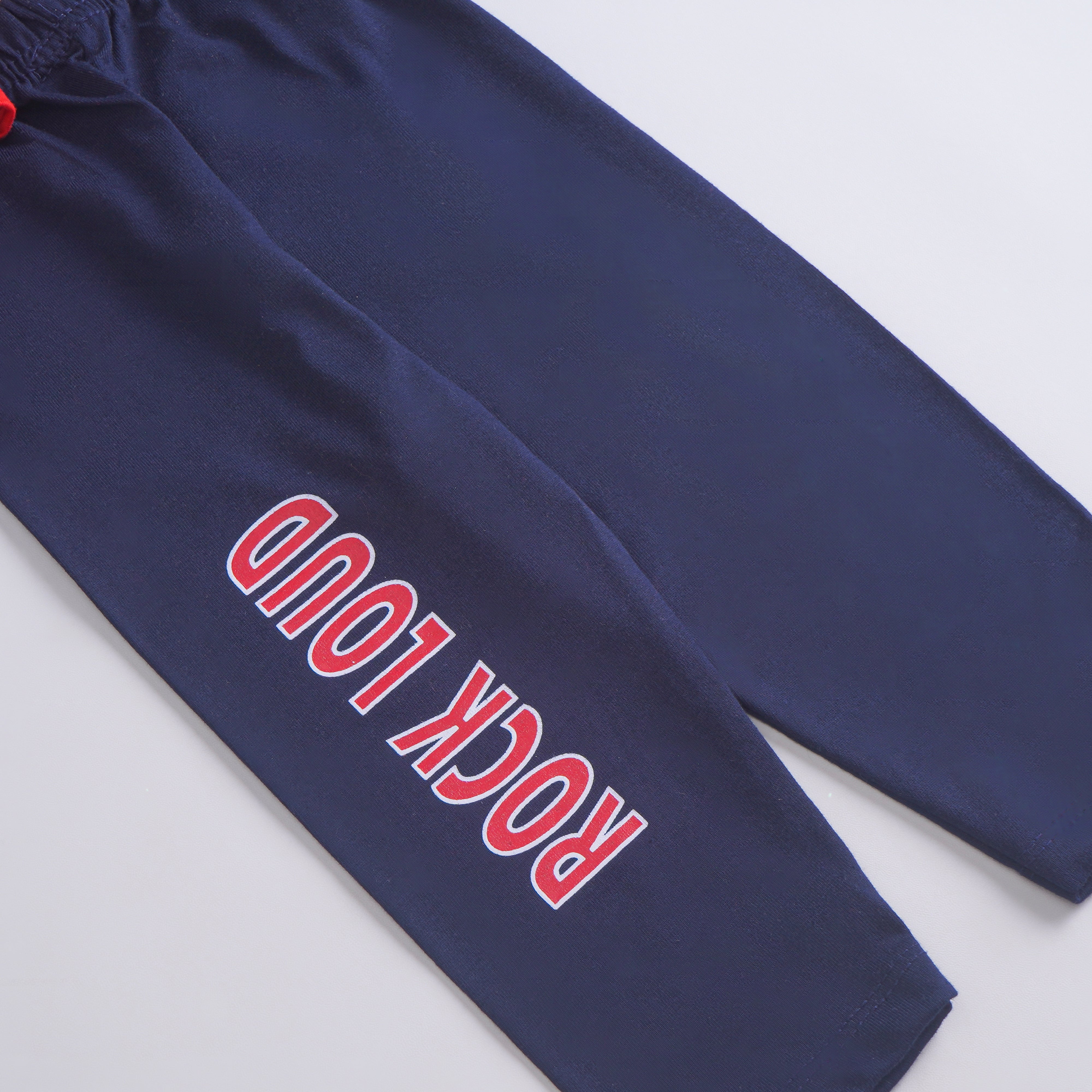Infant Boys Printed Full Sleeve Suit (Lets-Rock)