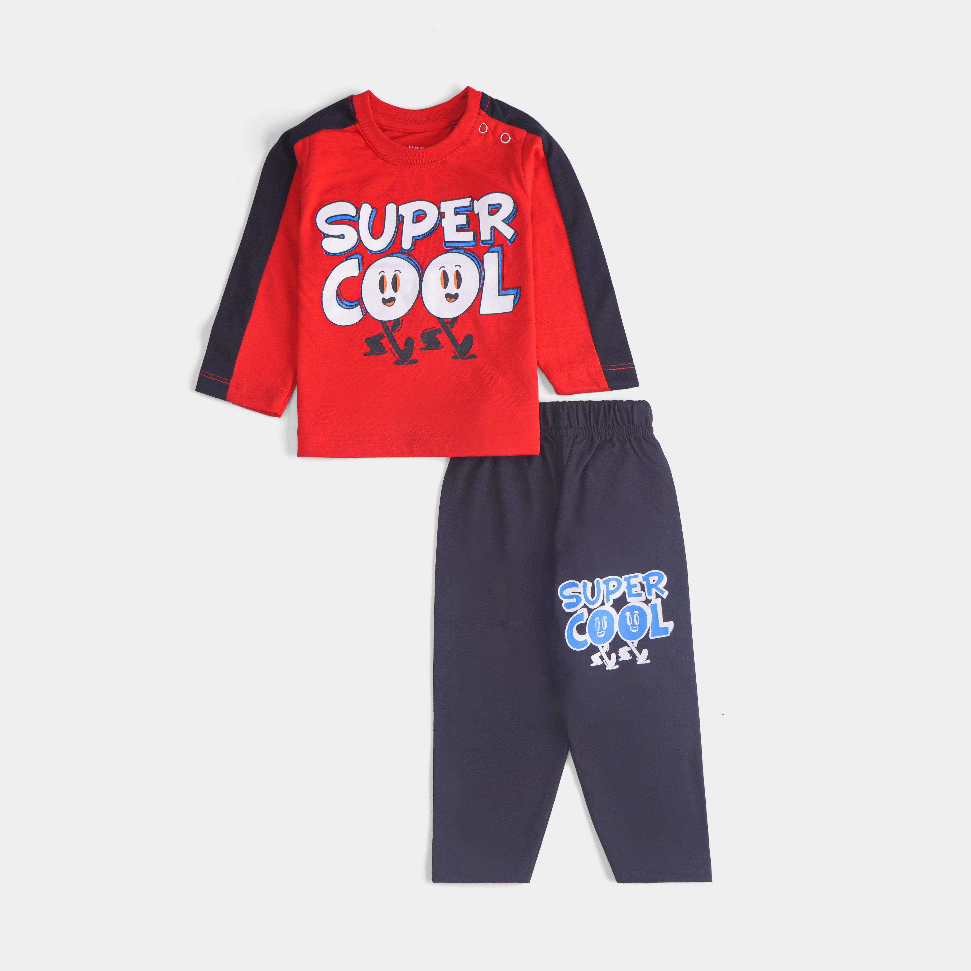 Infant Baba Printed Full Sleeve Suit (Super-Cool)