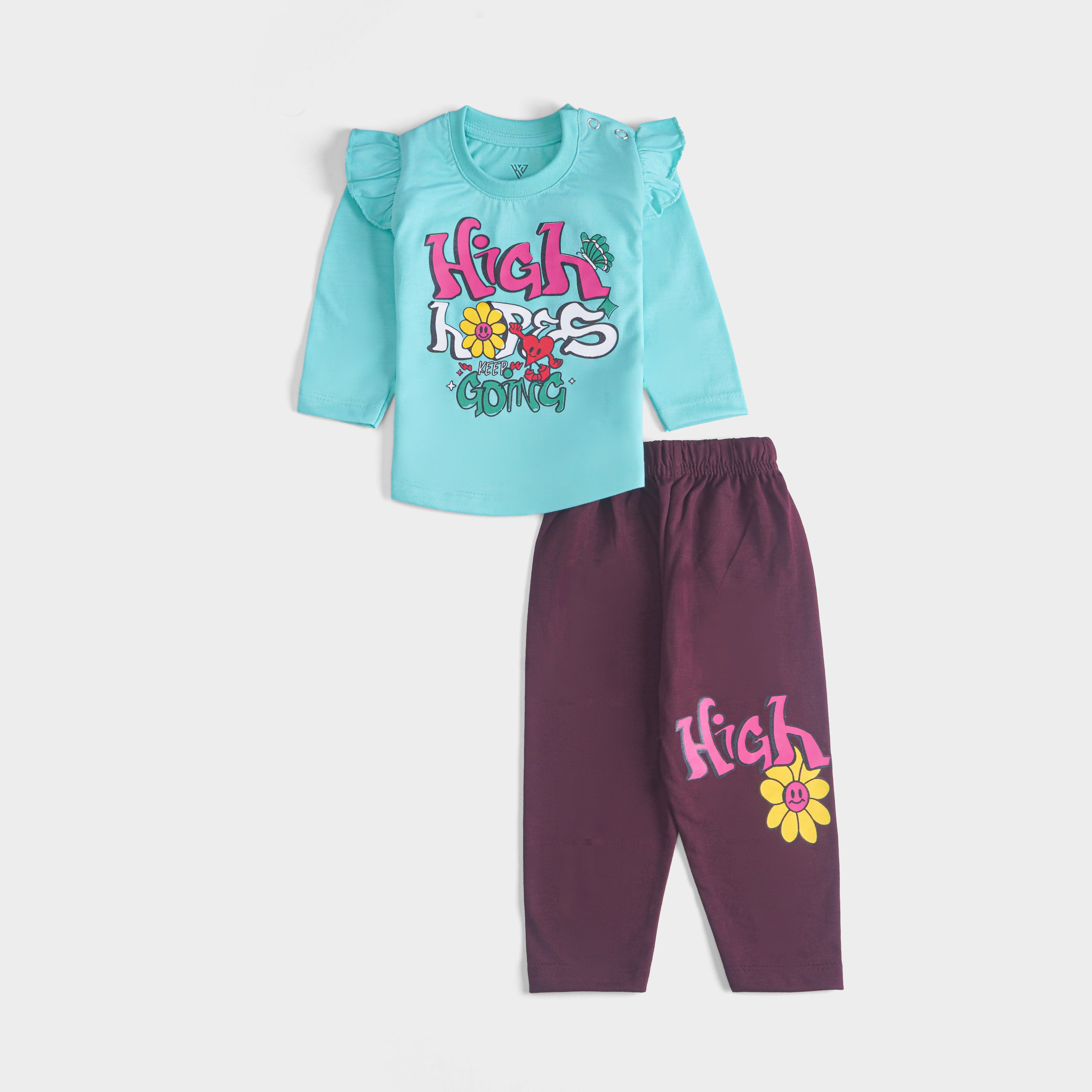 Infant Baby Printed Full Sleeve Suit (HIGH)