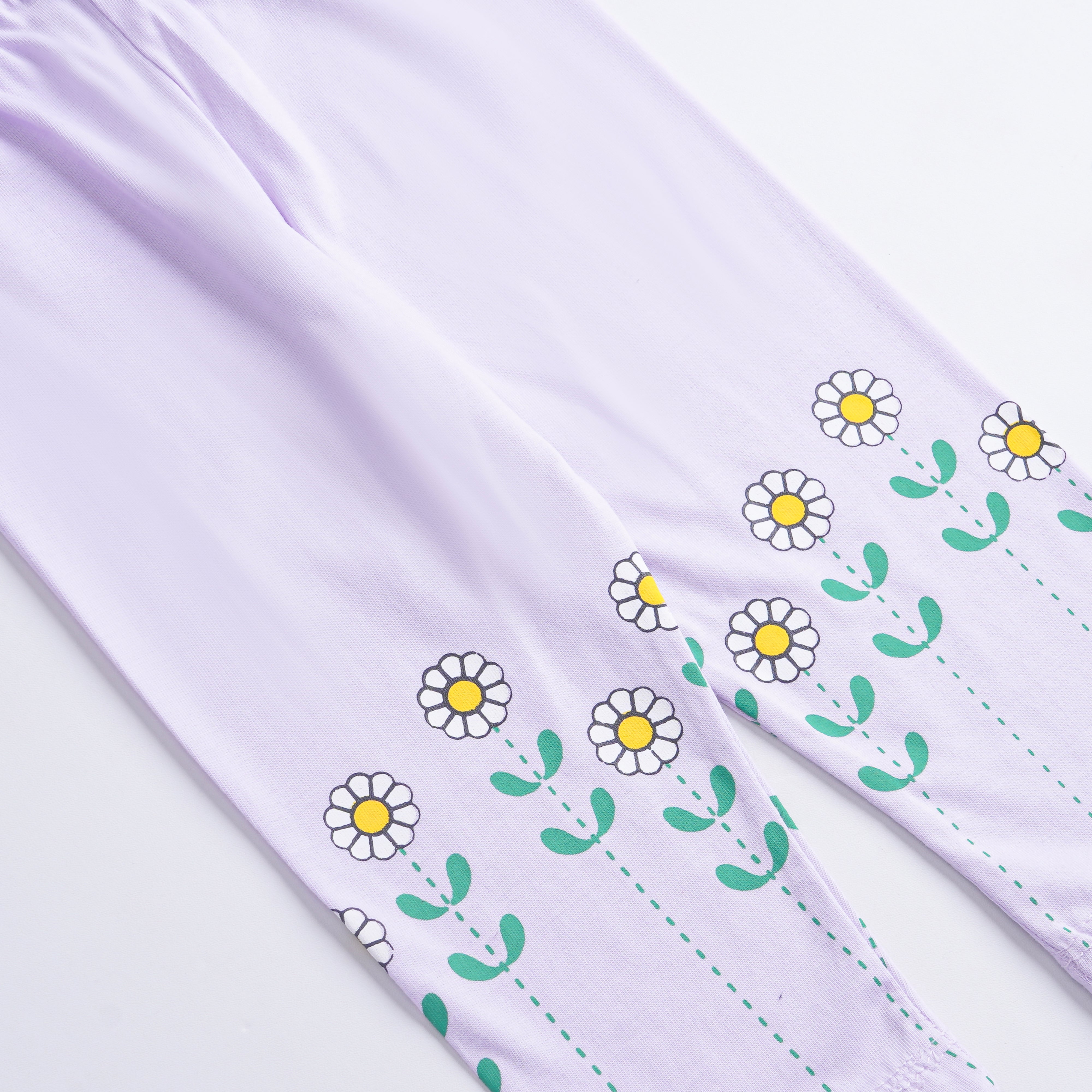 Girls Printed Full Sleeve Suit