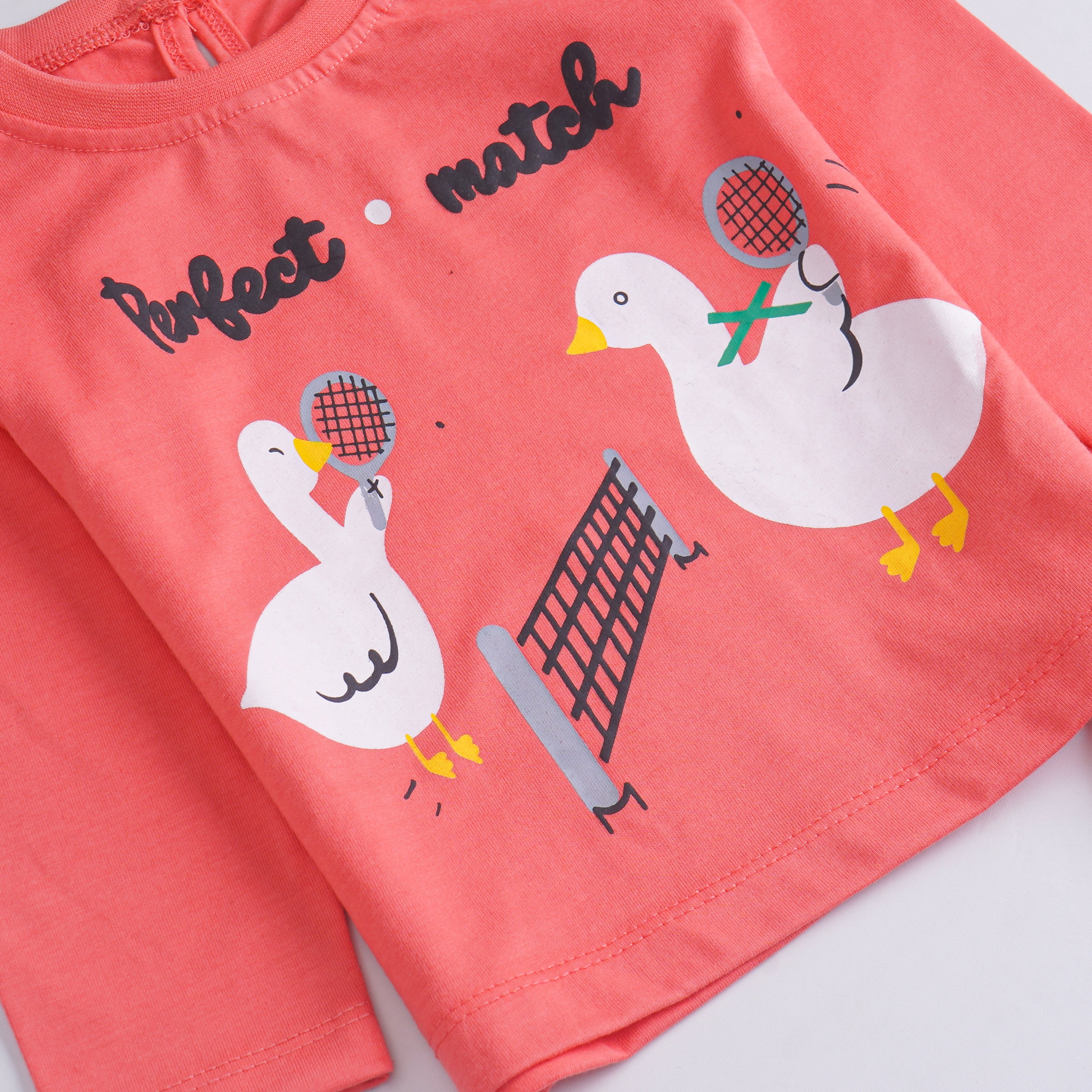 Girls Printed Full Sleeve Suit