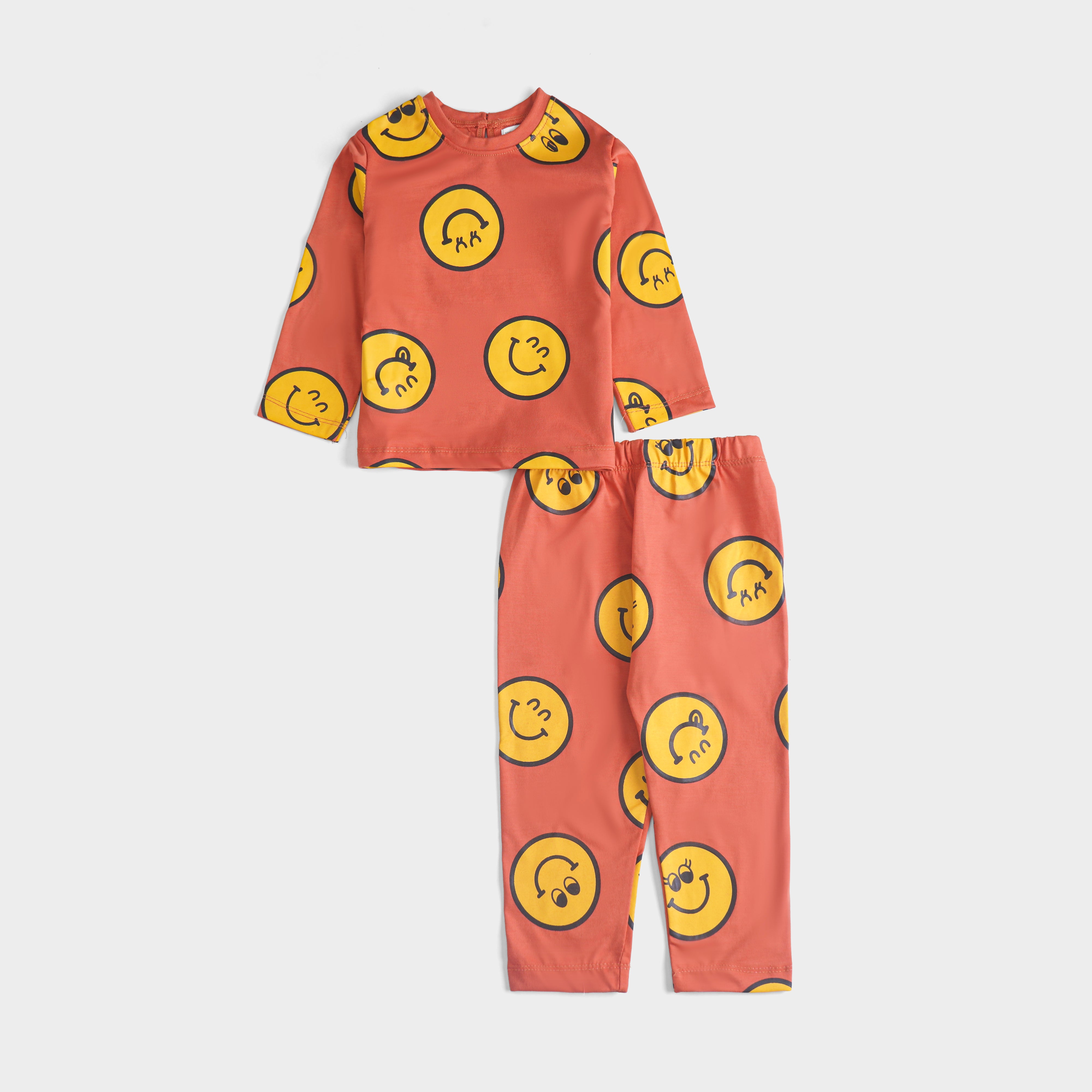 Girls Printed Full Sleeve Suit
