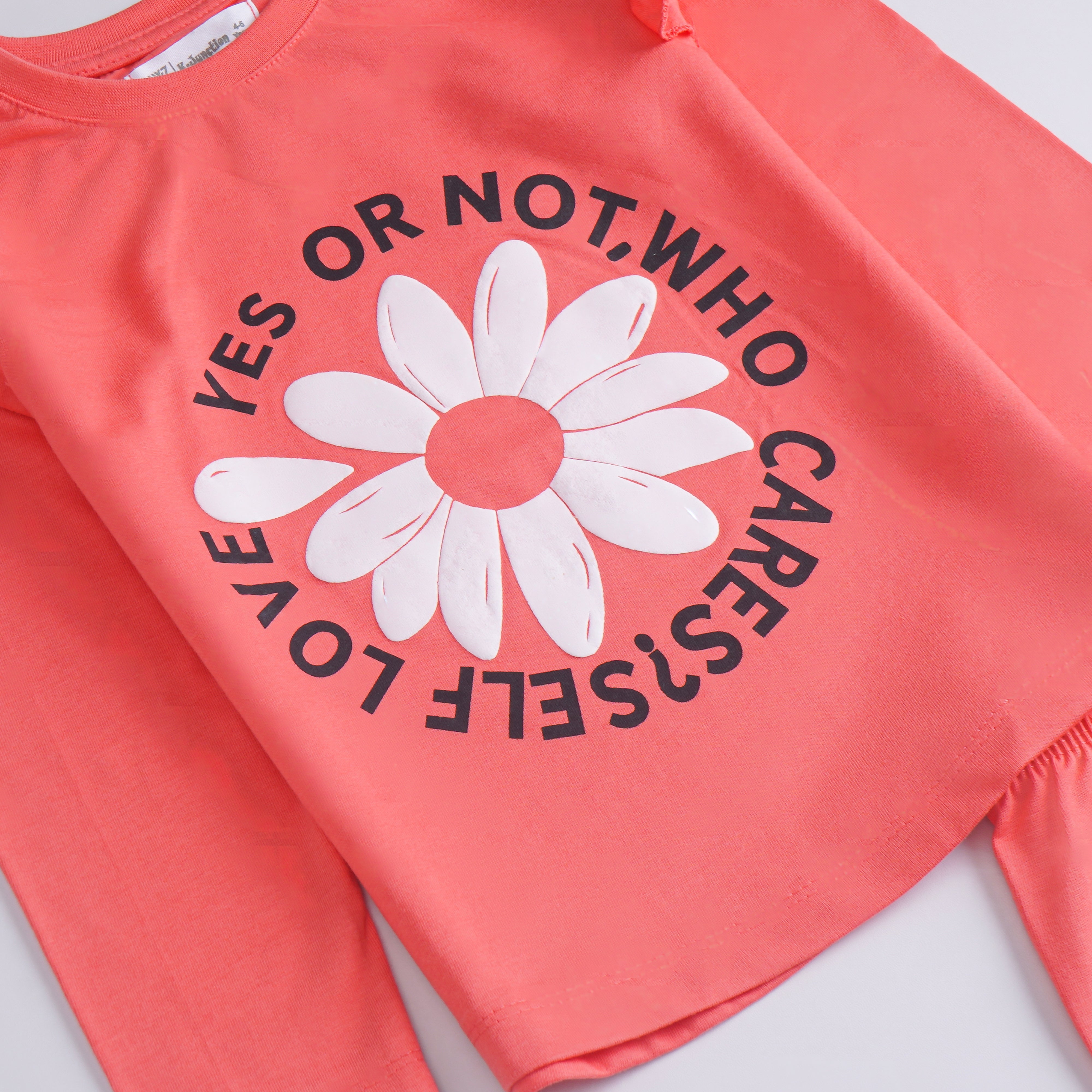 Girls Printed Full Sleeve Suit