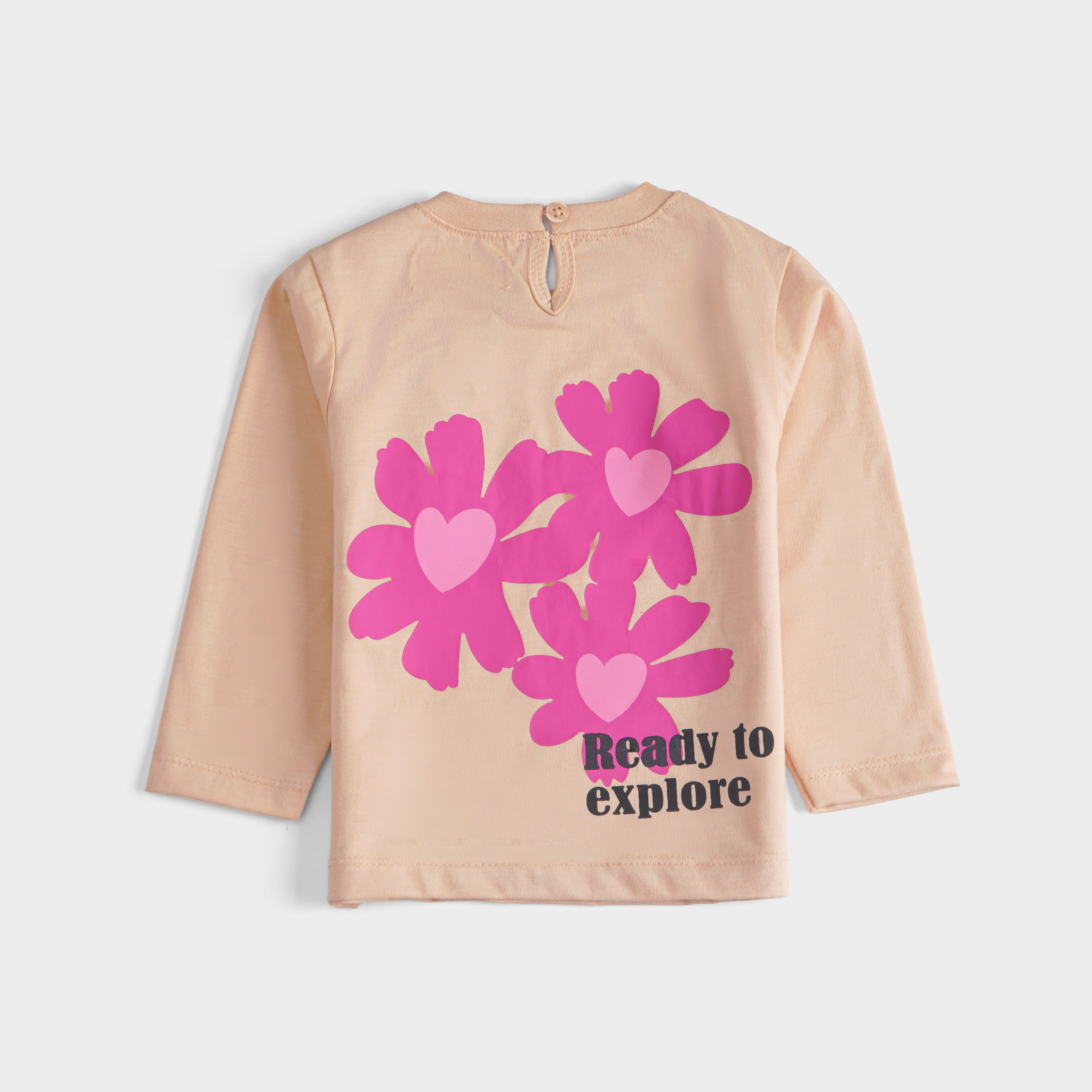Girls Printed Full Sleeve Suit