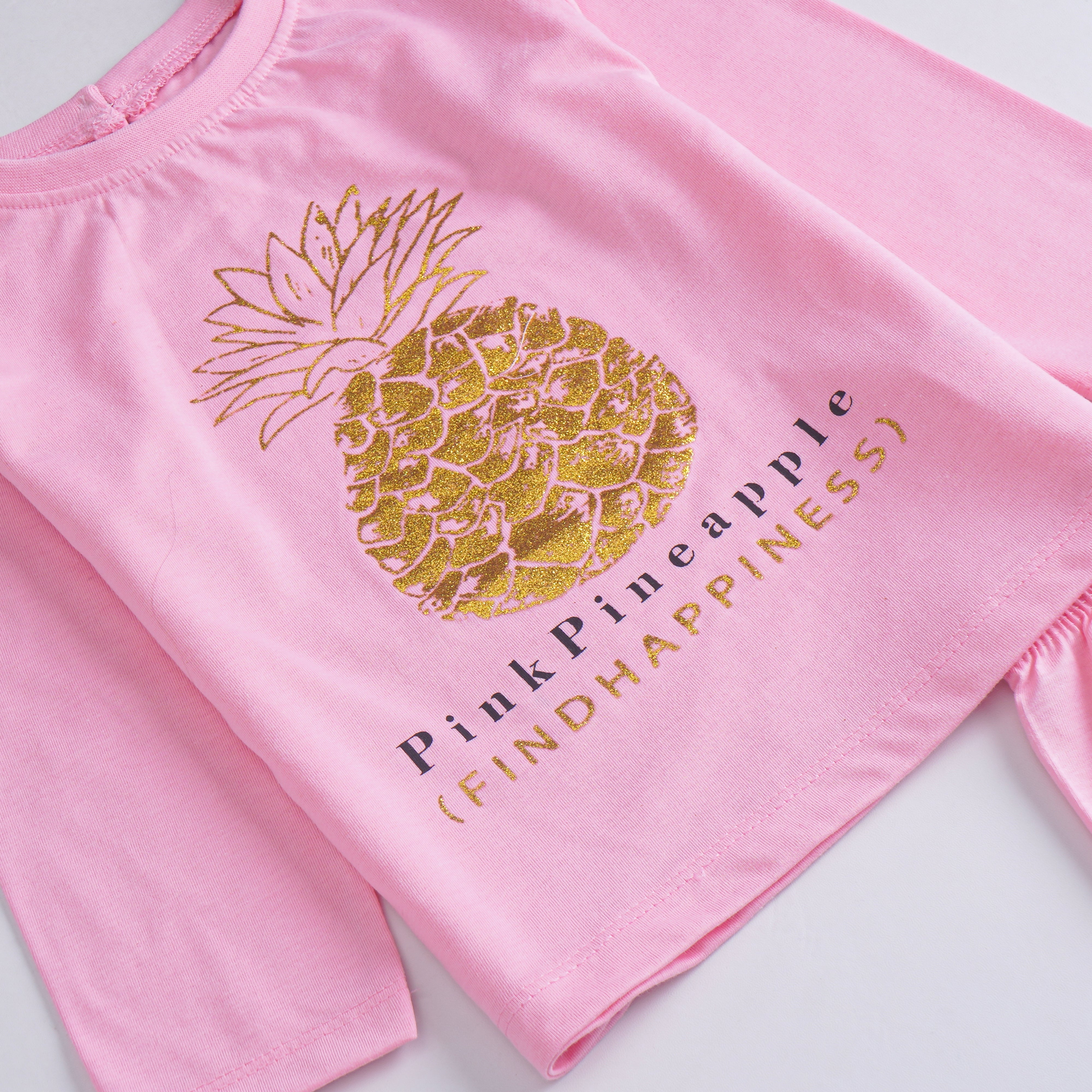 Girls Printed Full Sleeve Suit
