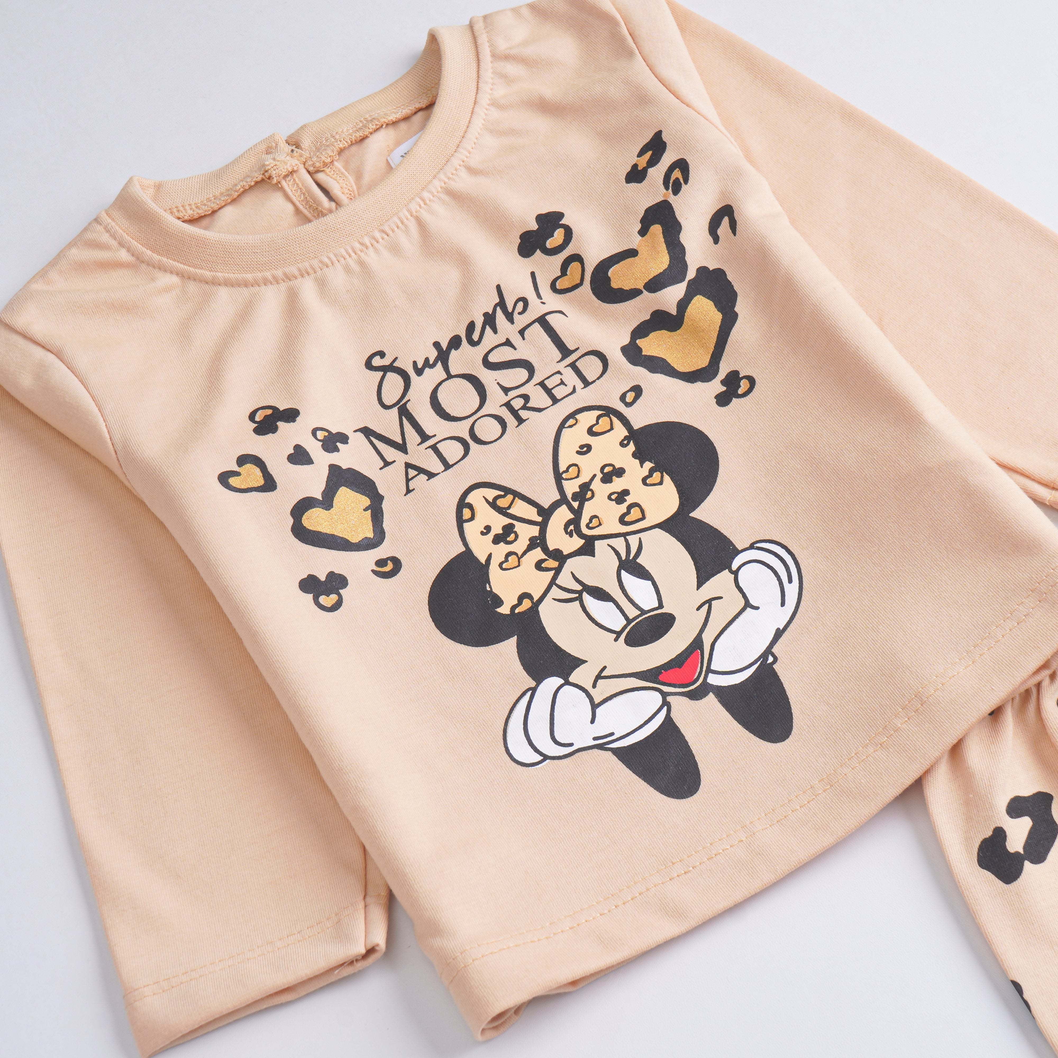 Girls Printed Full Sleeve Suit