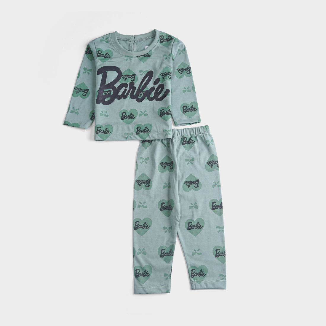 Girls Printed Full Sleeve Suit (Barbie)
