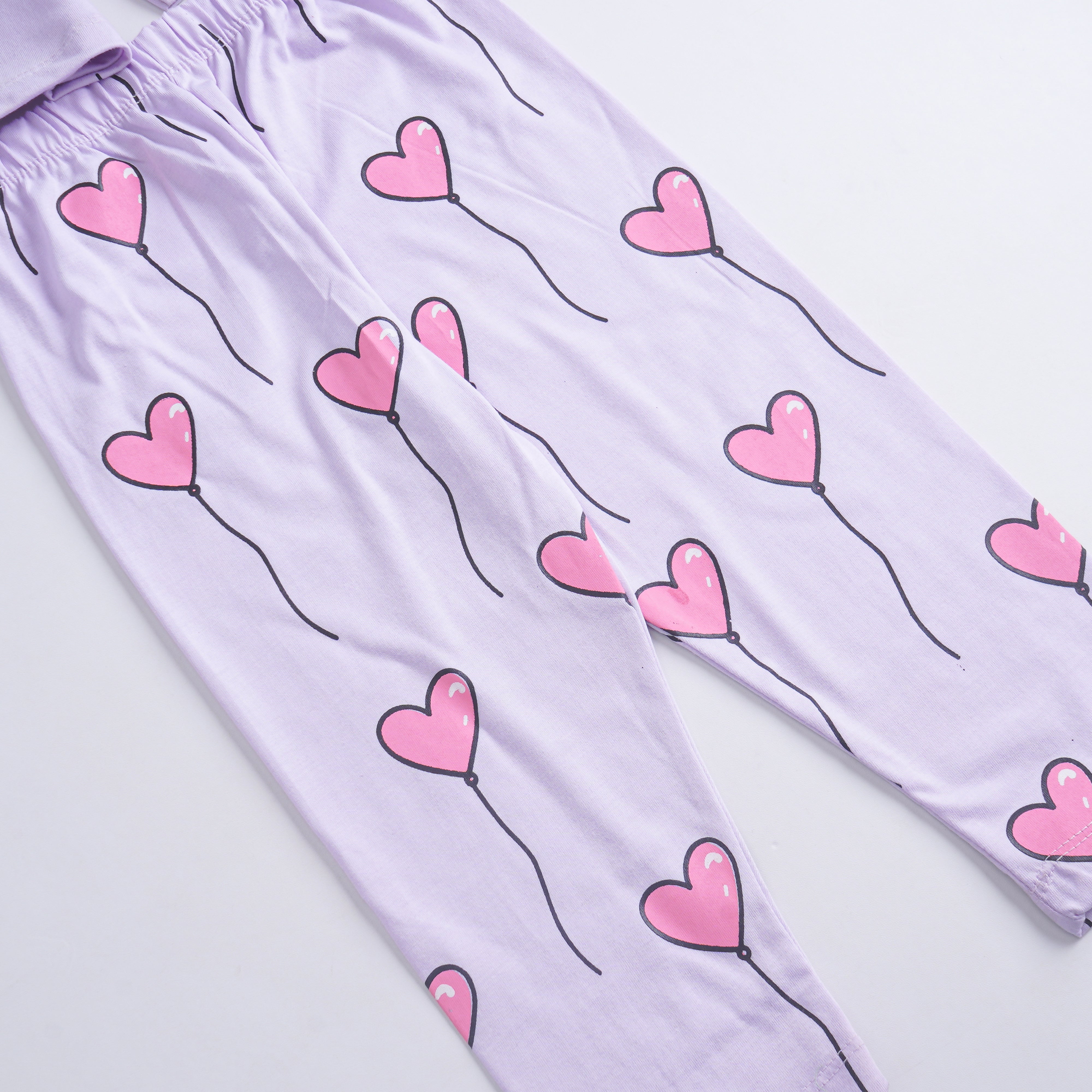 Girls Printed Full Sleeve Suit
