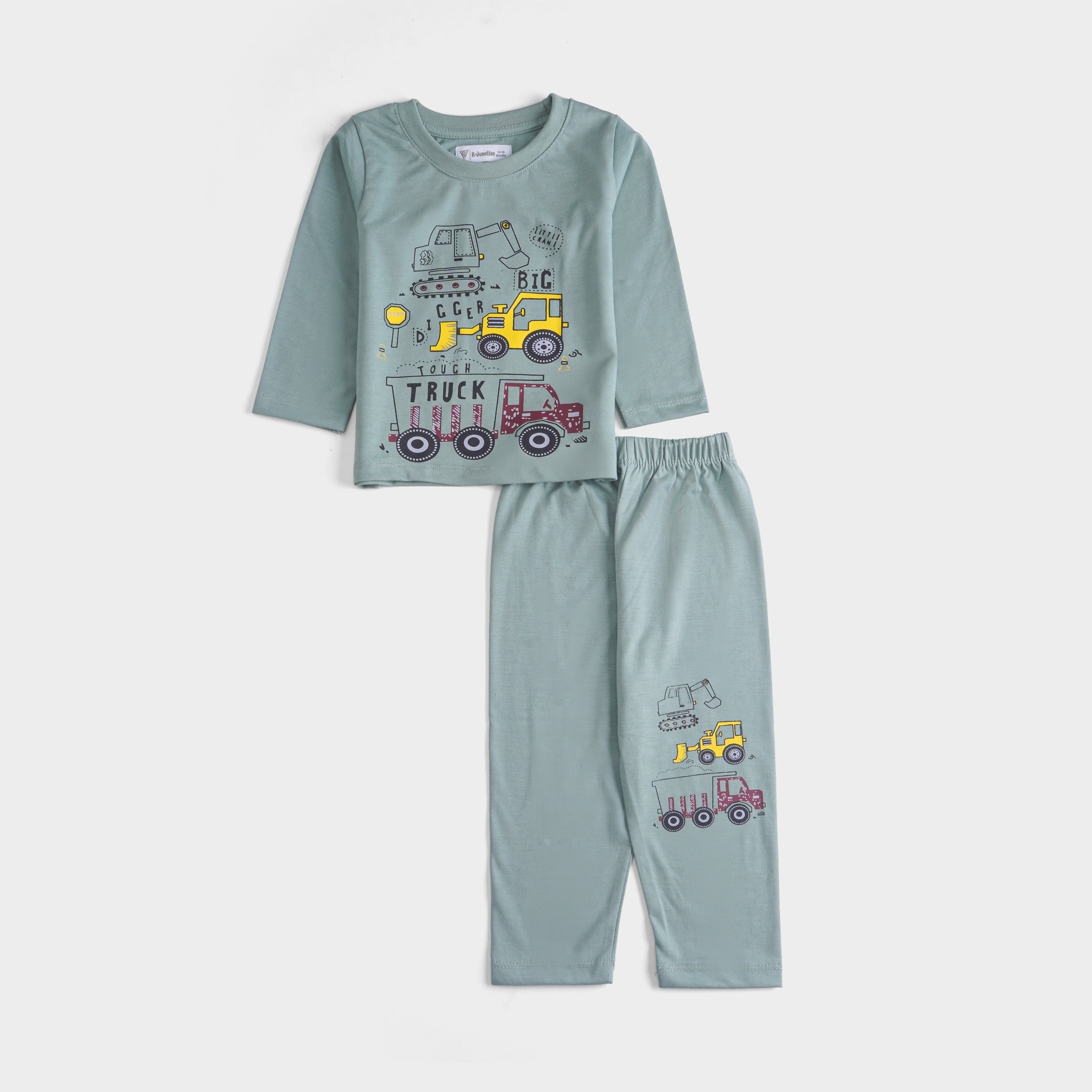 Boys Printed Full Sleeve Suit