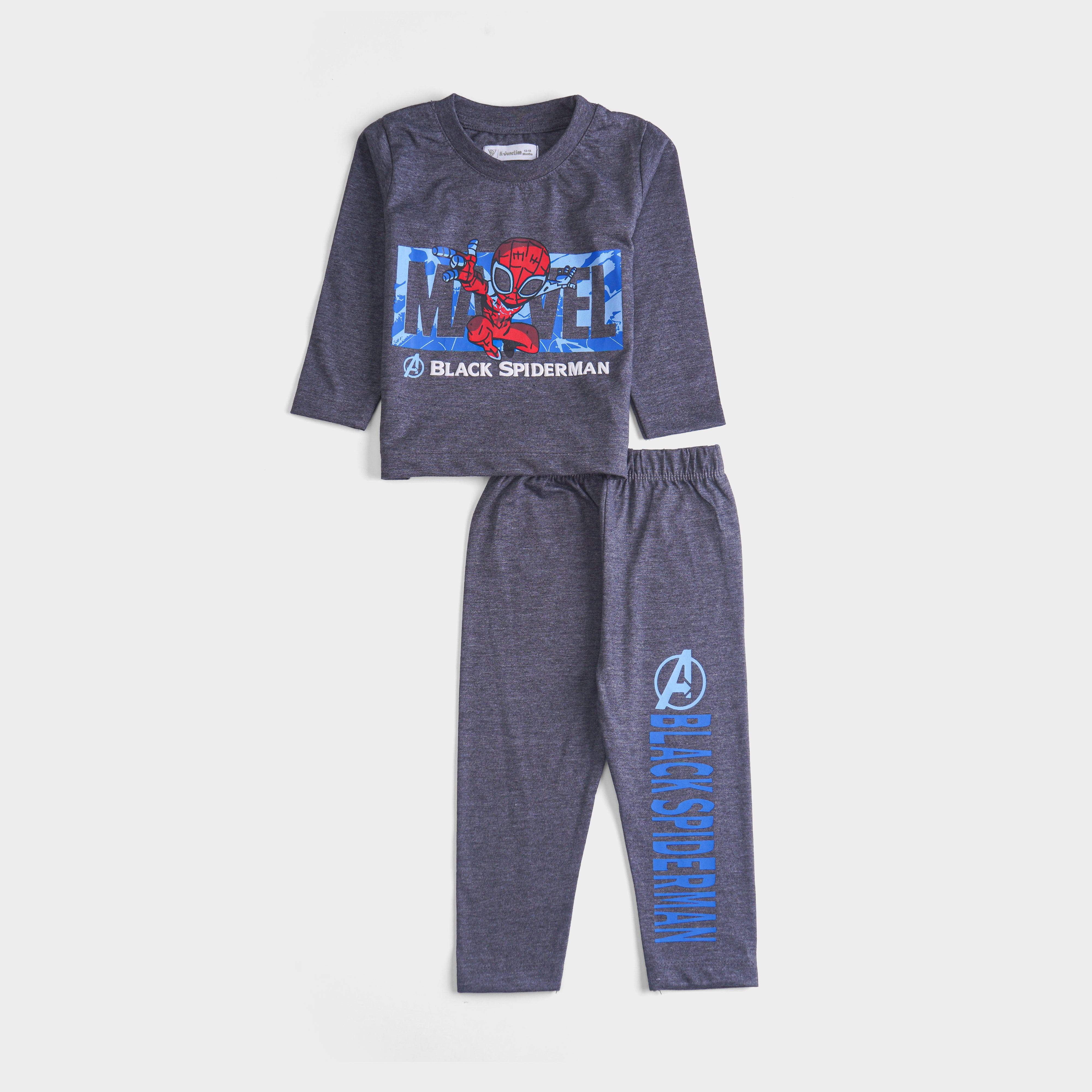 Boys Printed Full Sleeve Suit (Marvel)