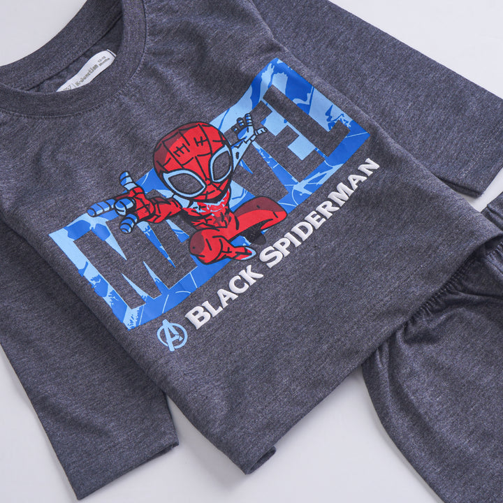 Boys Printed Full Sleeve Suit (Marvel)