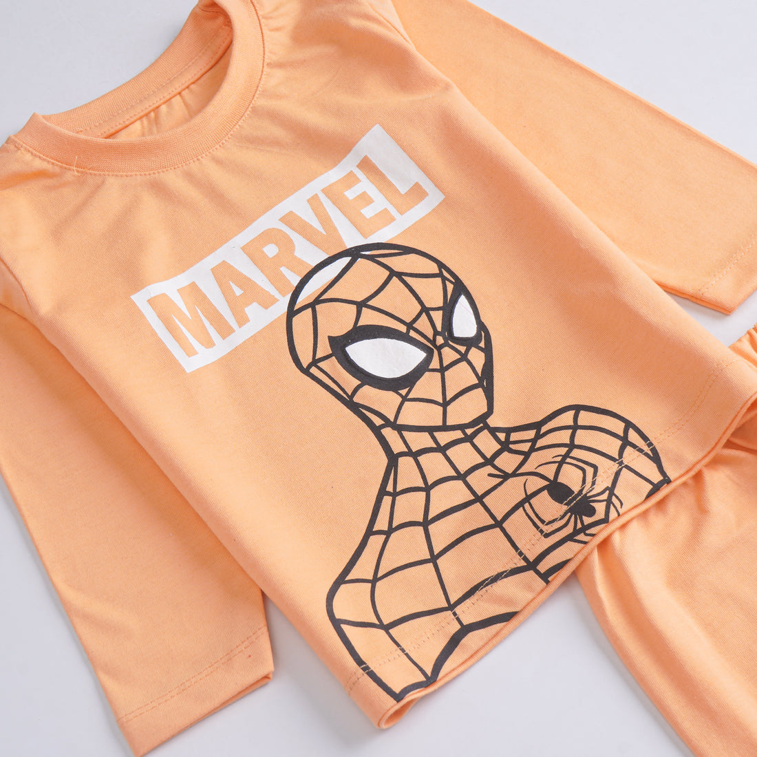 Boys Printed Full Sleeve Suit (Spiderman)