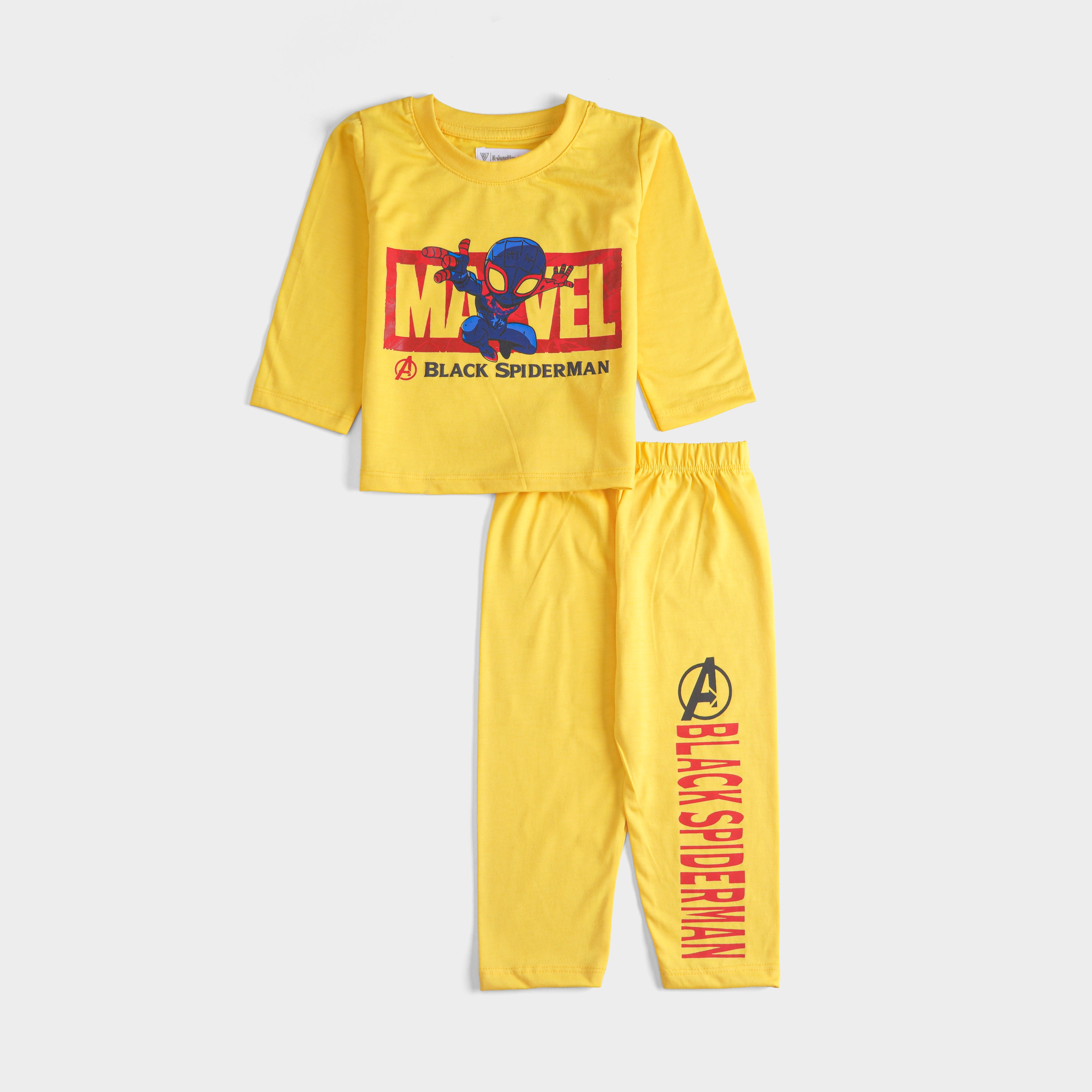 Boys Printed Full Sleeve Suit (Marvel)