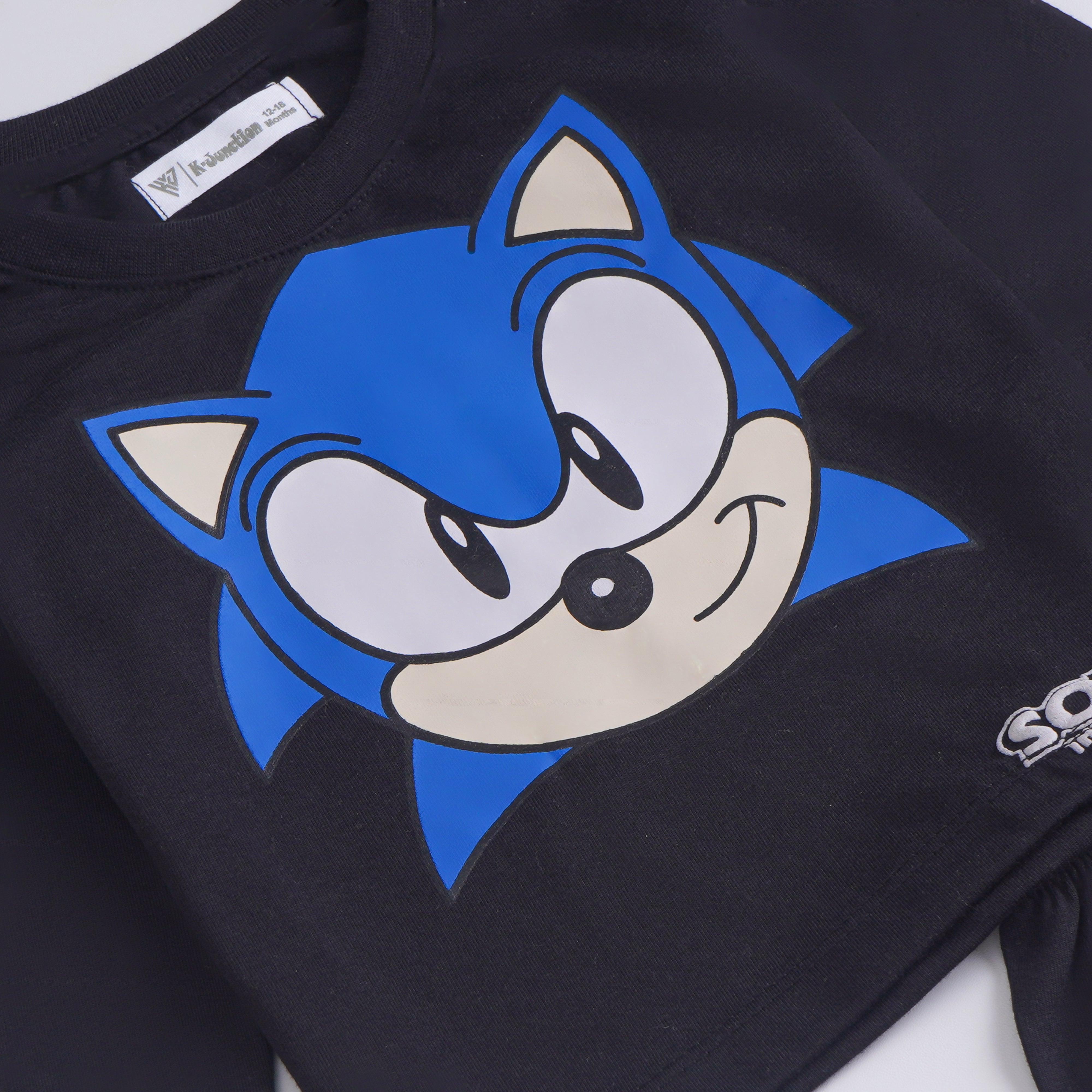 Boys Printed Full Sleeve Suit (Sonic)