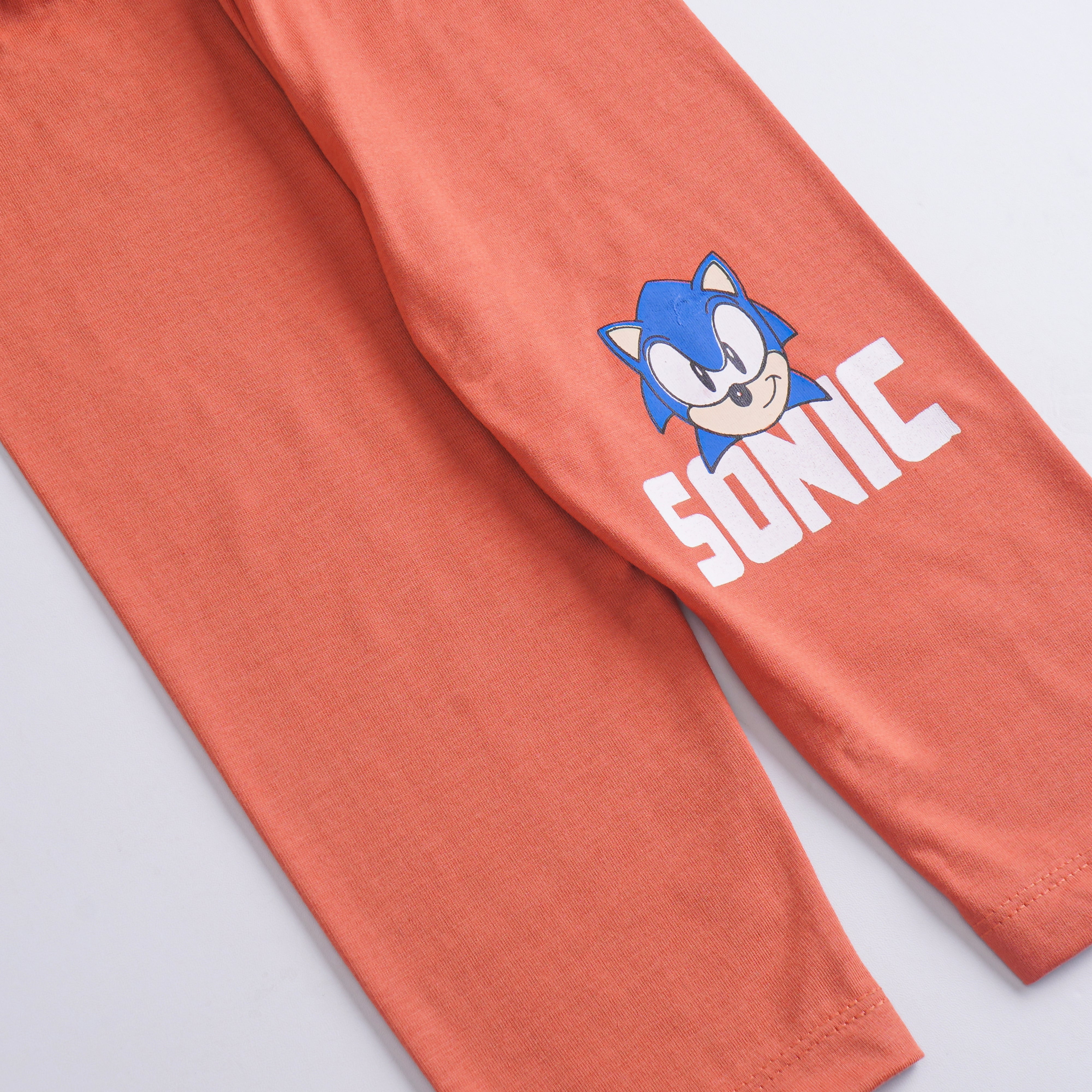 Boys Printed Full Sleeve Suit (Sonic)
