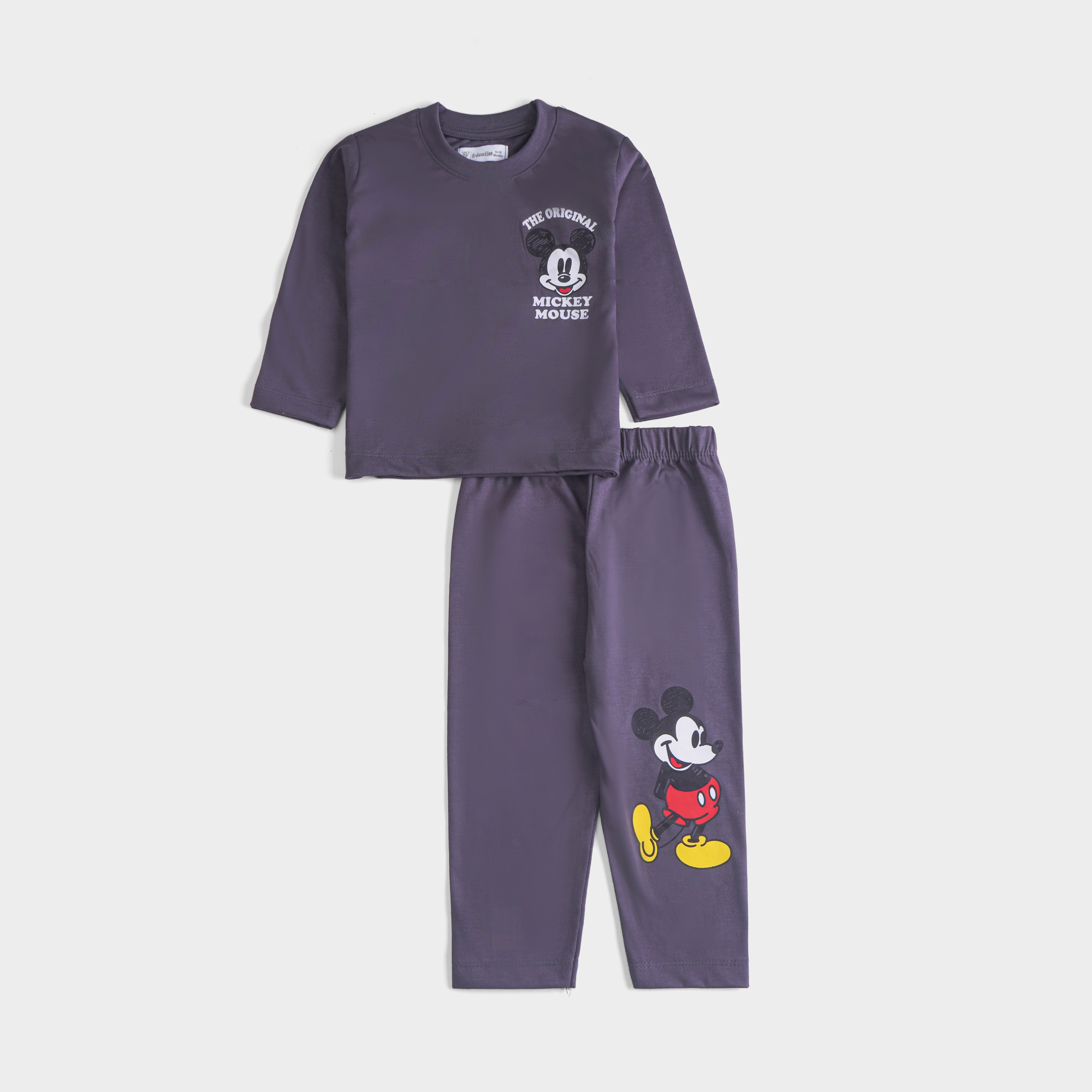 Boys Printed Full Sleeve Suit (Mickey)