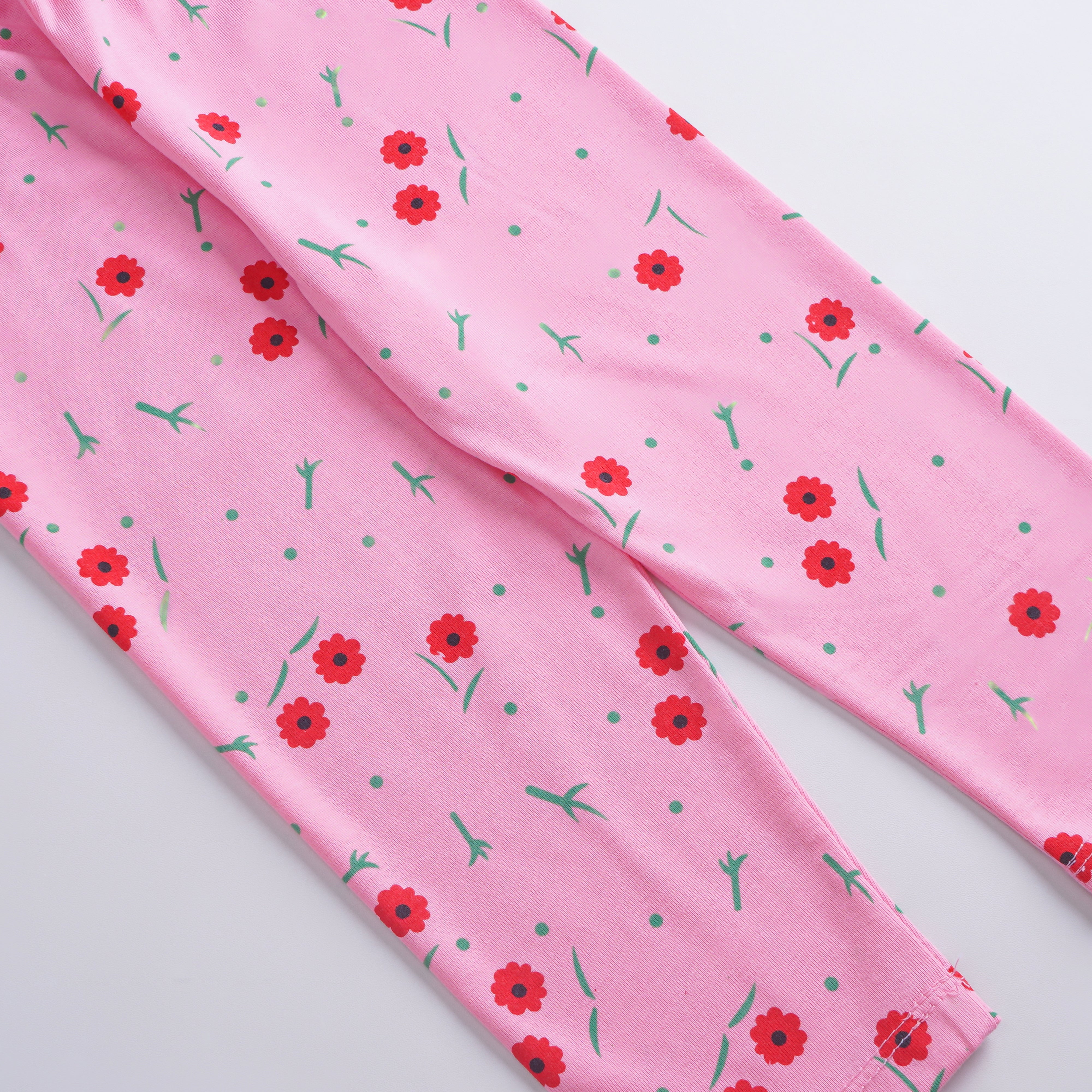 Girls Printed Full Sleeve Suit