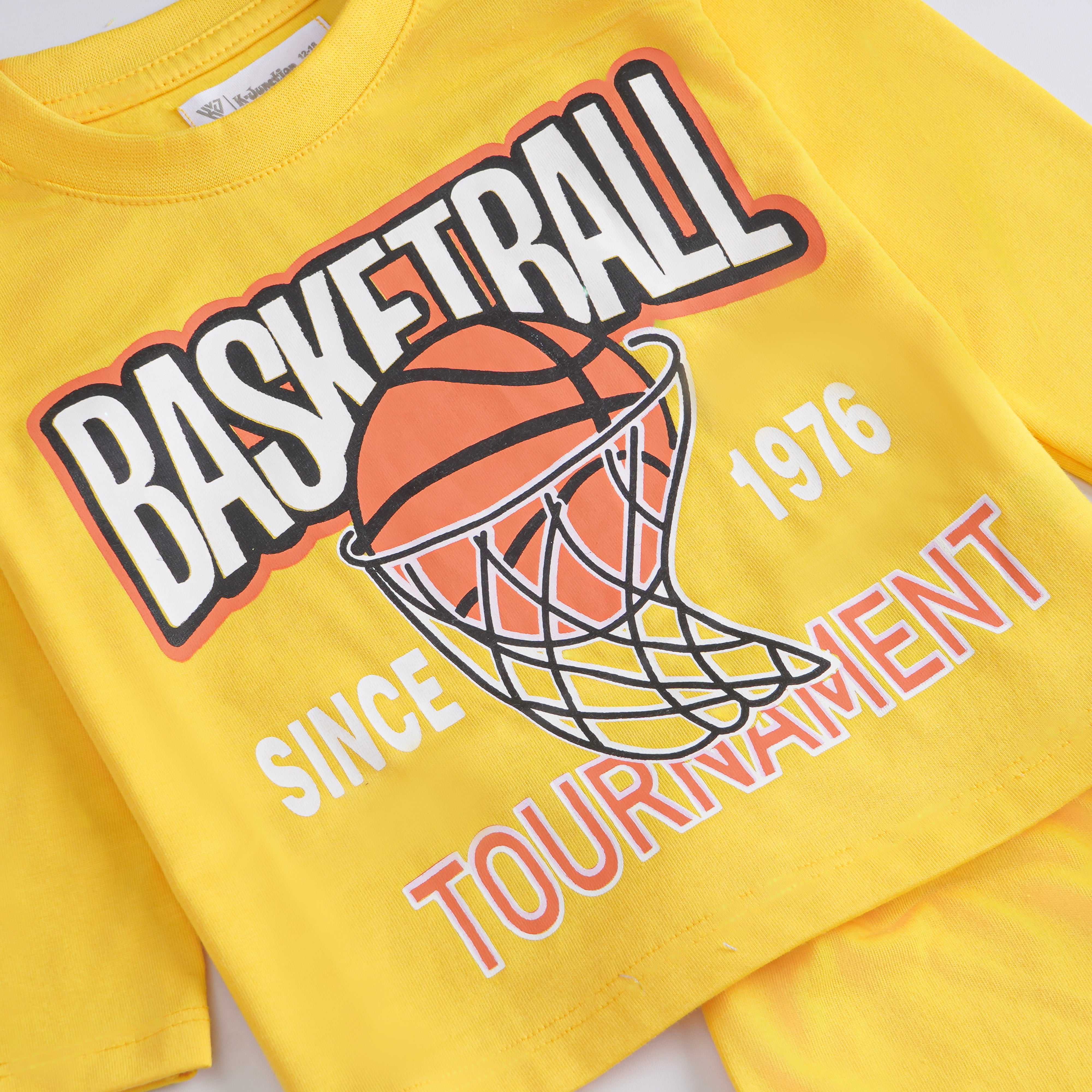 Boys Printed Full Sleeve Suit (BasketBall)