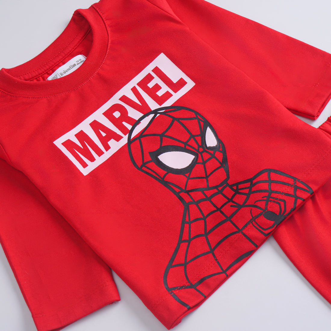 Boys Printed Full Sleeve Suit (Spiderman)