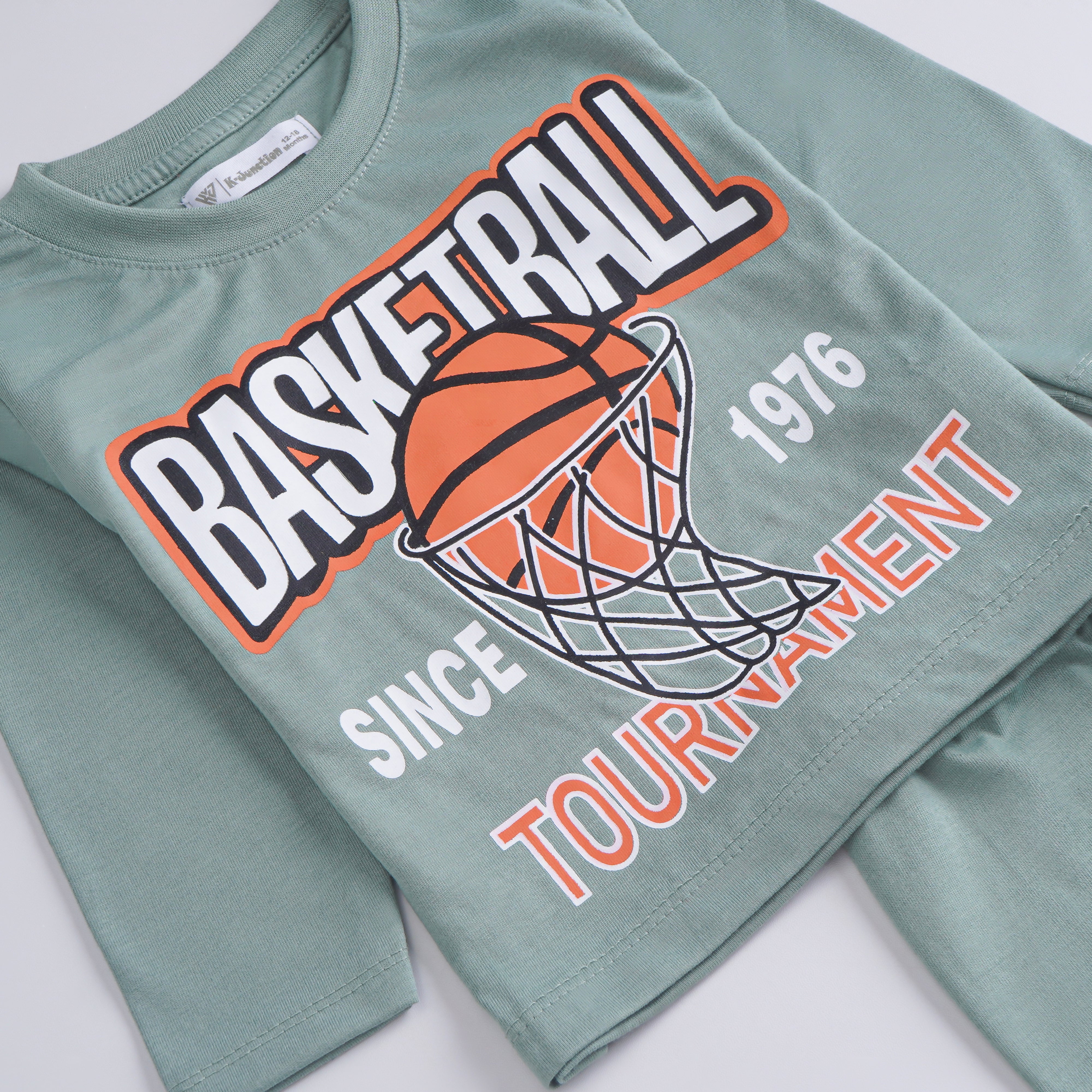Boys Printed Full Sleeve Suit (BasketBall)