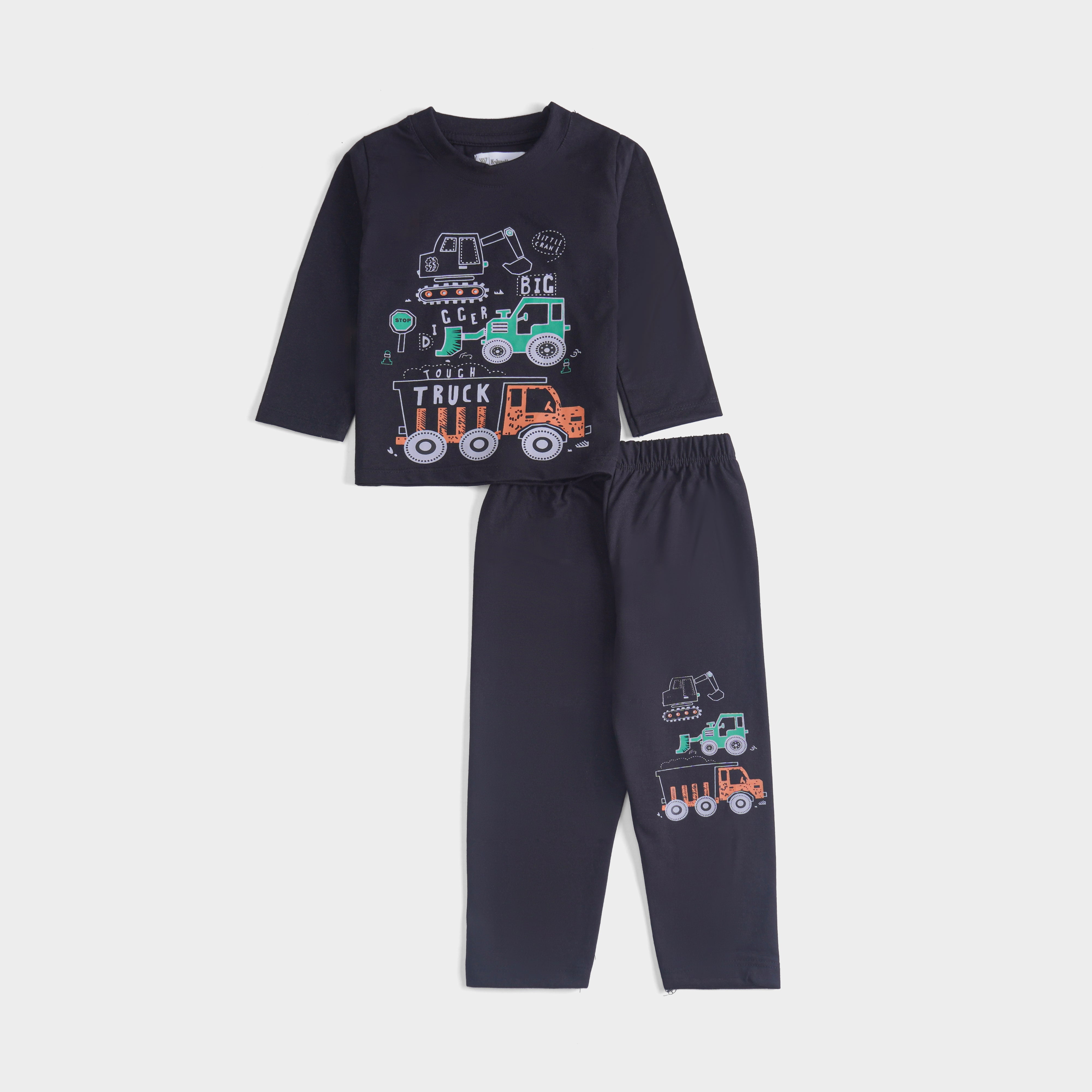 Boys Printed Full Sleeve Suit