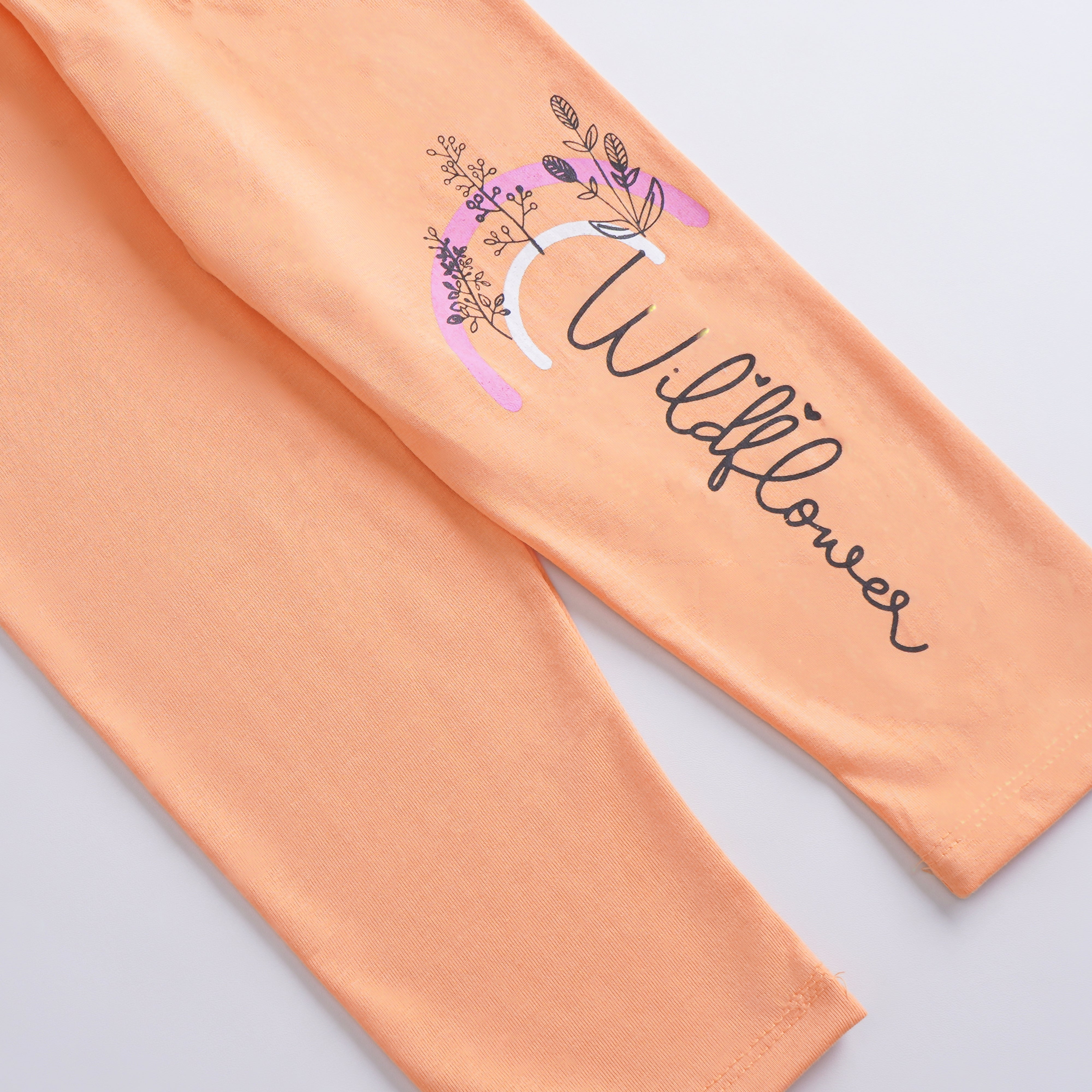 Girls Printed Full Sleeve Suit