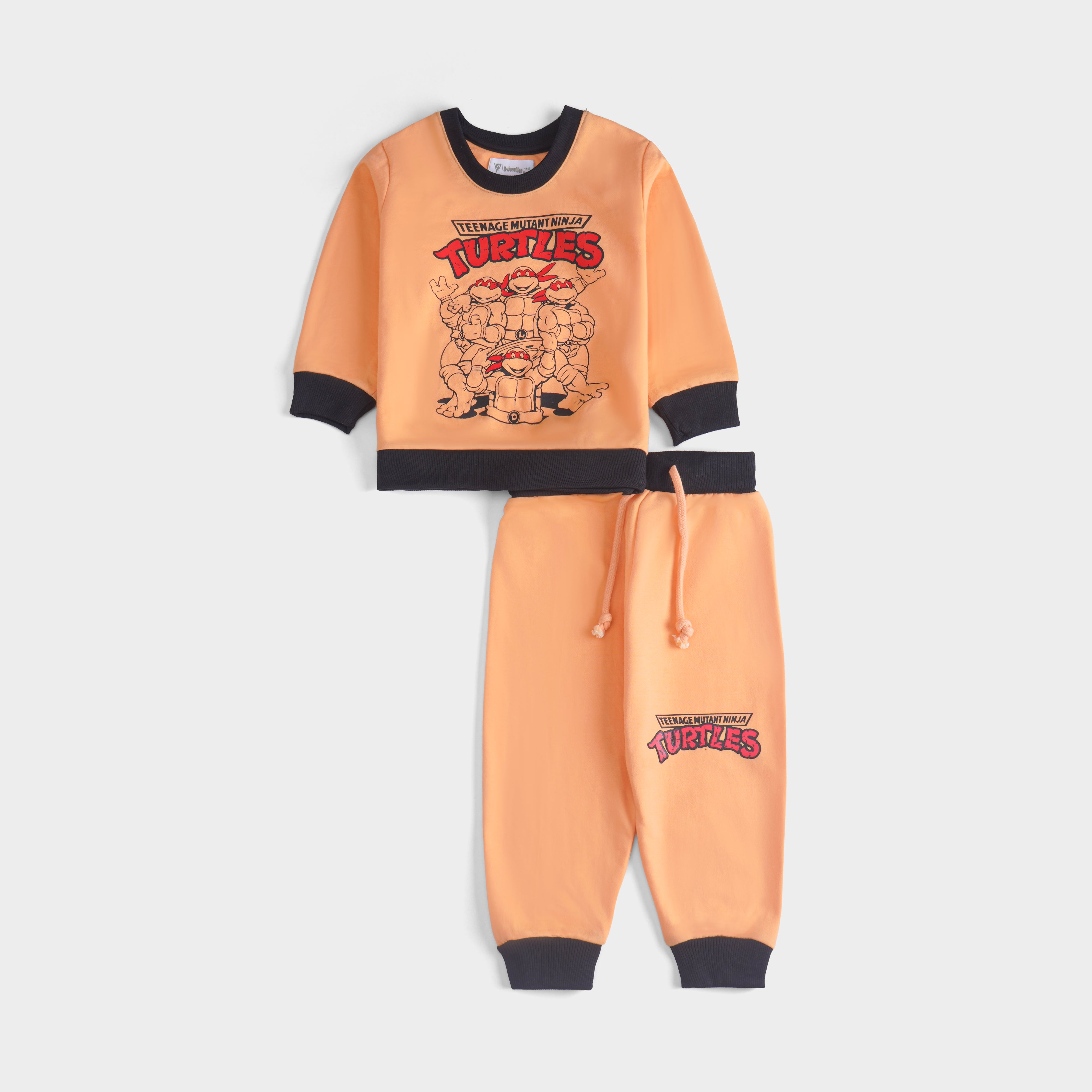 Boys Printed Full Sleeve Suit (Turtles)