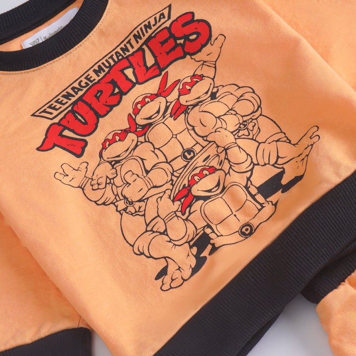 Boys Printed Full Sleeve Suit (Turtles)