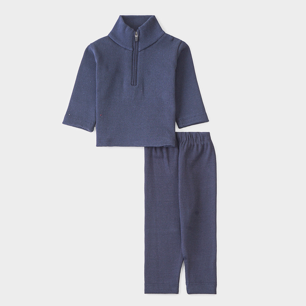 Unisex Rib 2 Pcs Suit